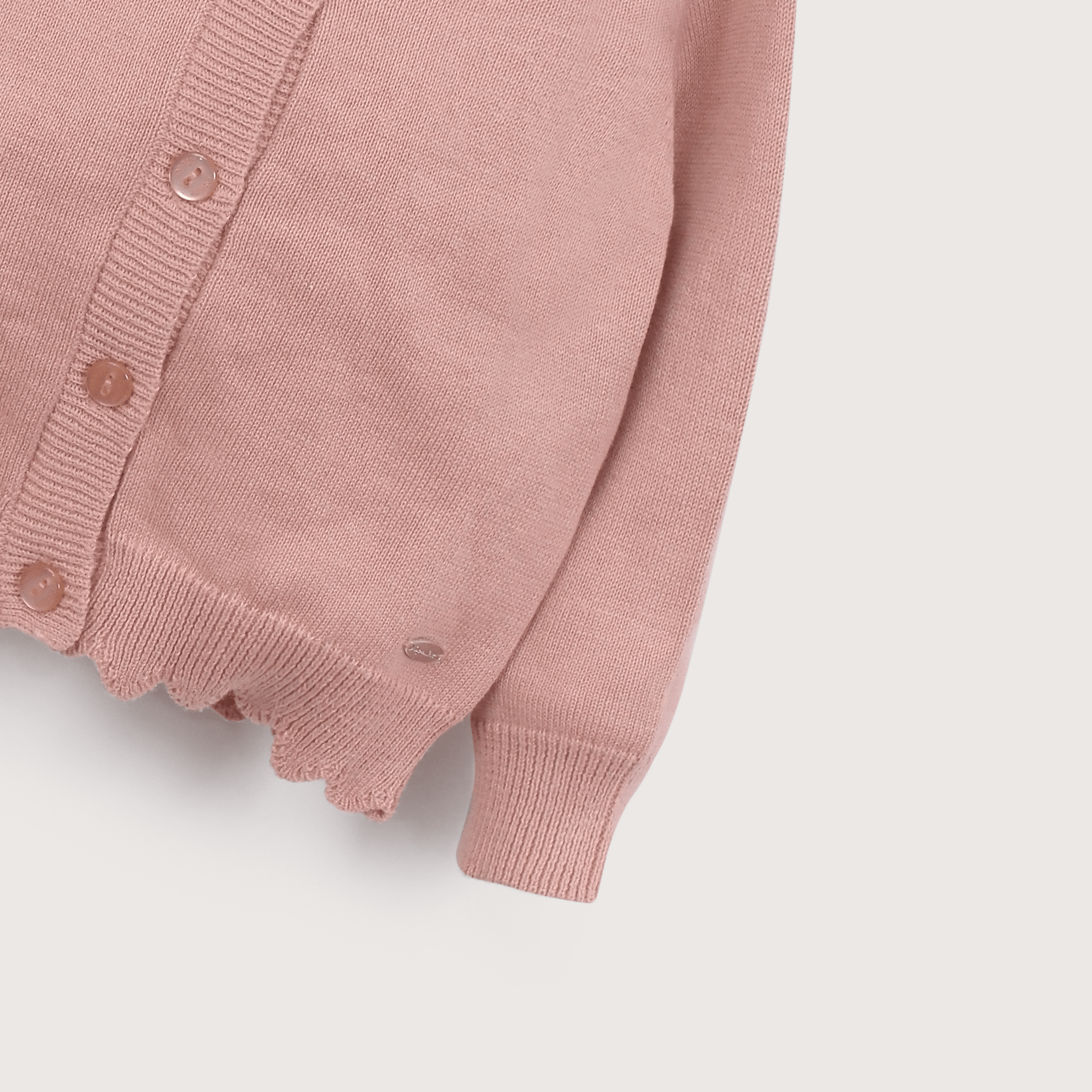 Chaleco rosado de niña-4