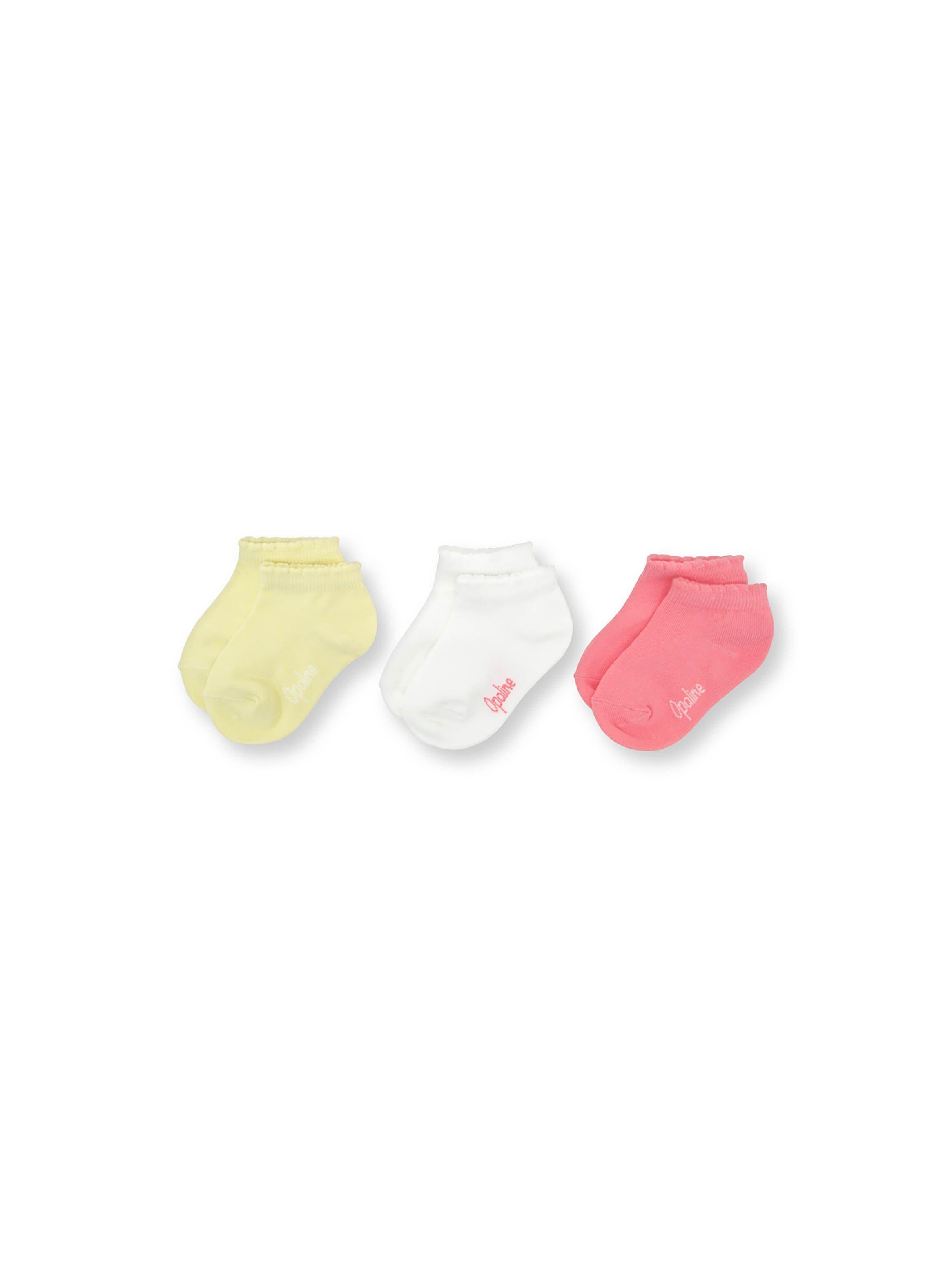 Calcetines Niña Rosado (6M a 6A) OPALINE-0