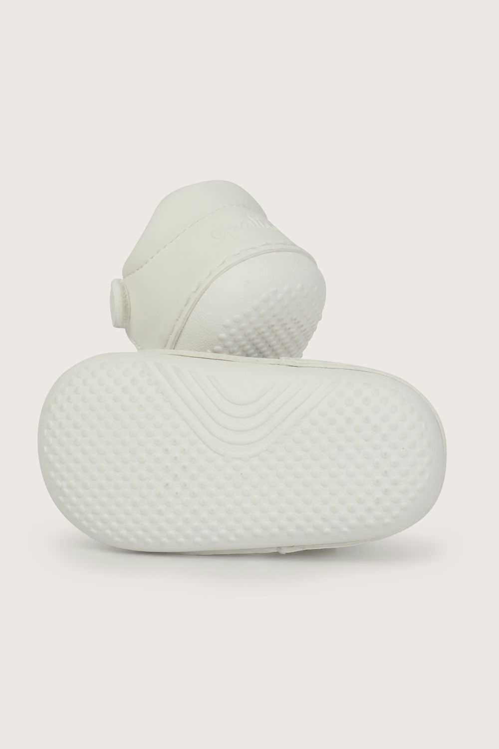 Sandalia gateador blanca de niña-2