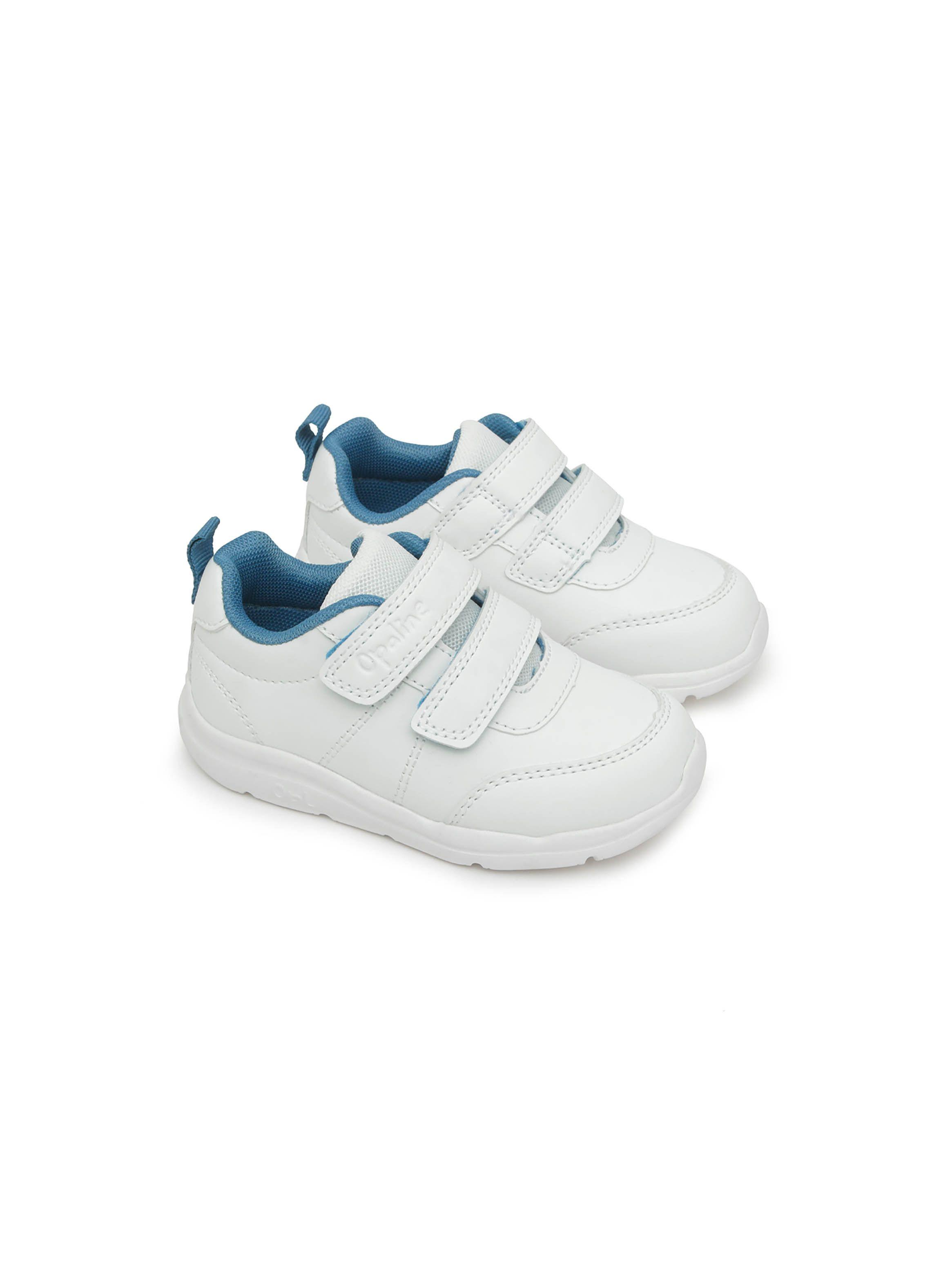 Zapatilla de niño liv doble velcro Blanco (20-29)-0