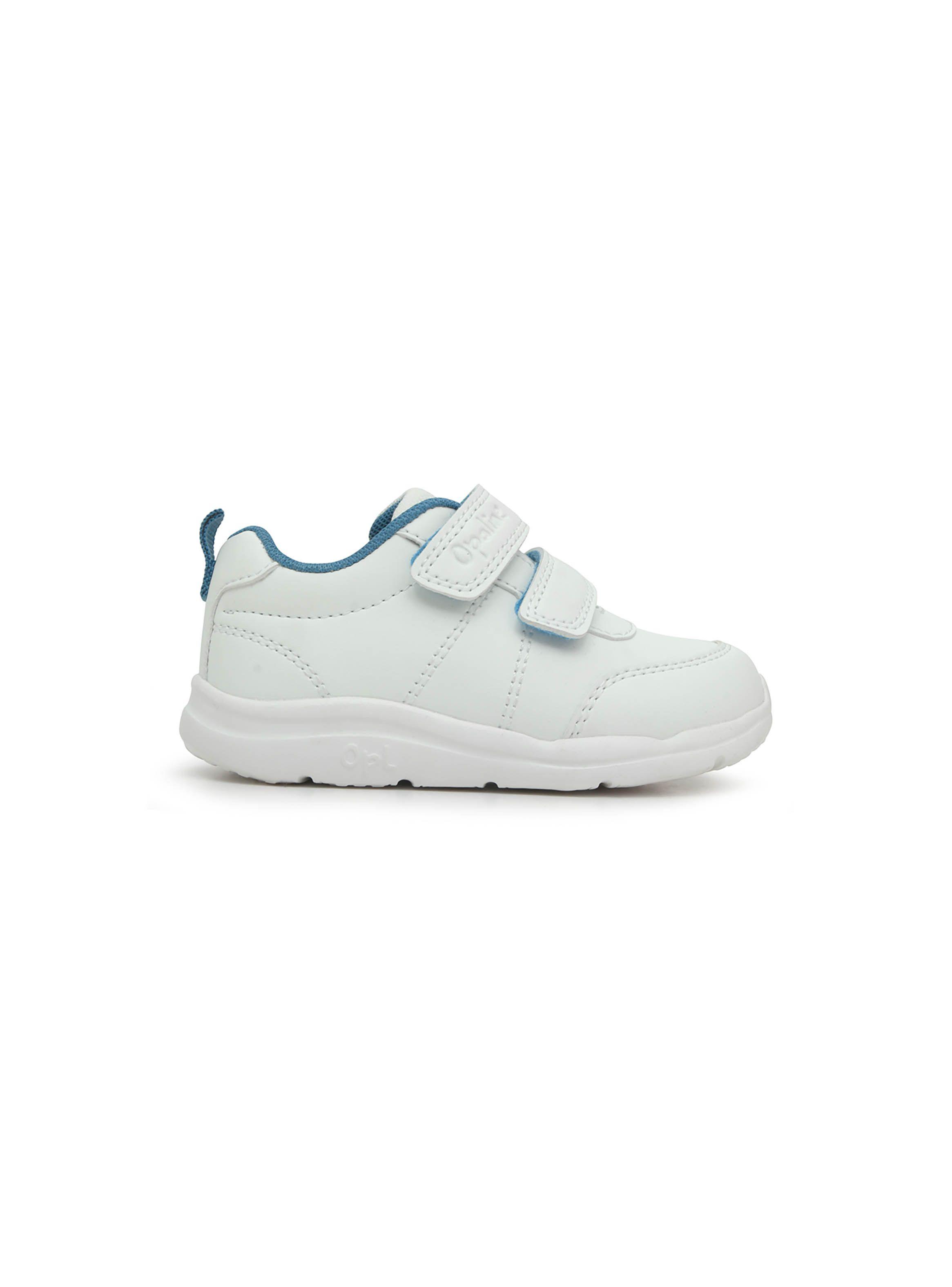 Zapatilla de niño liv doble velcro Blanco (20-29)-1