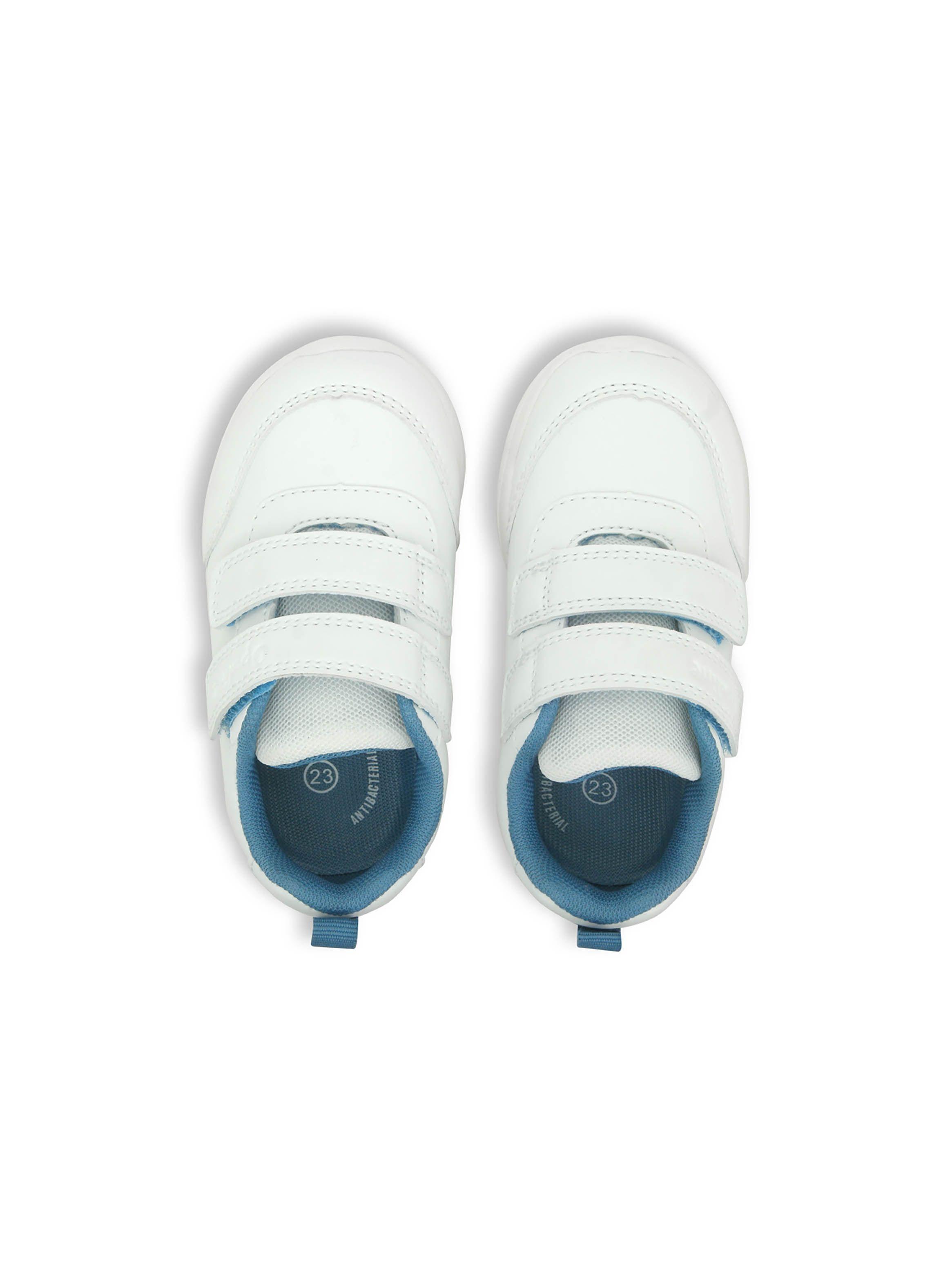 Zapatilla de niño liv doble velcro Blanco (20-29)-3
