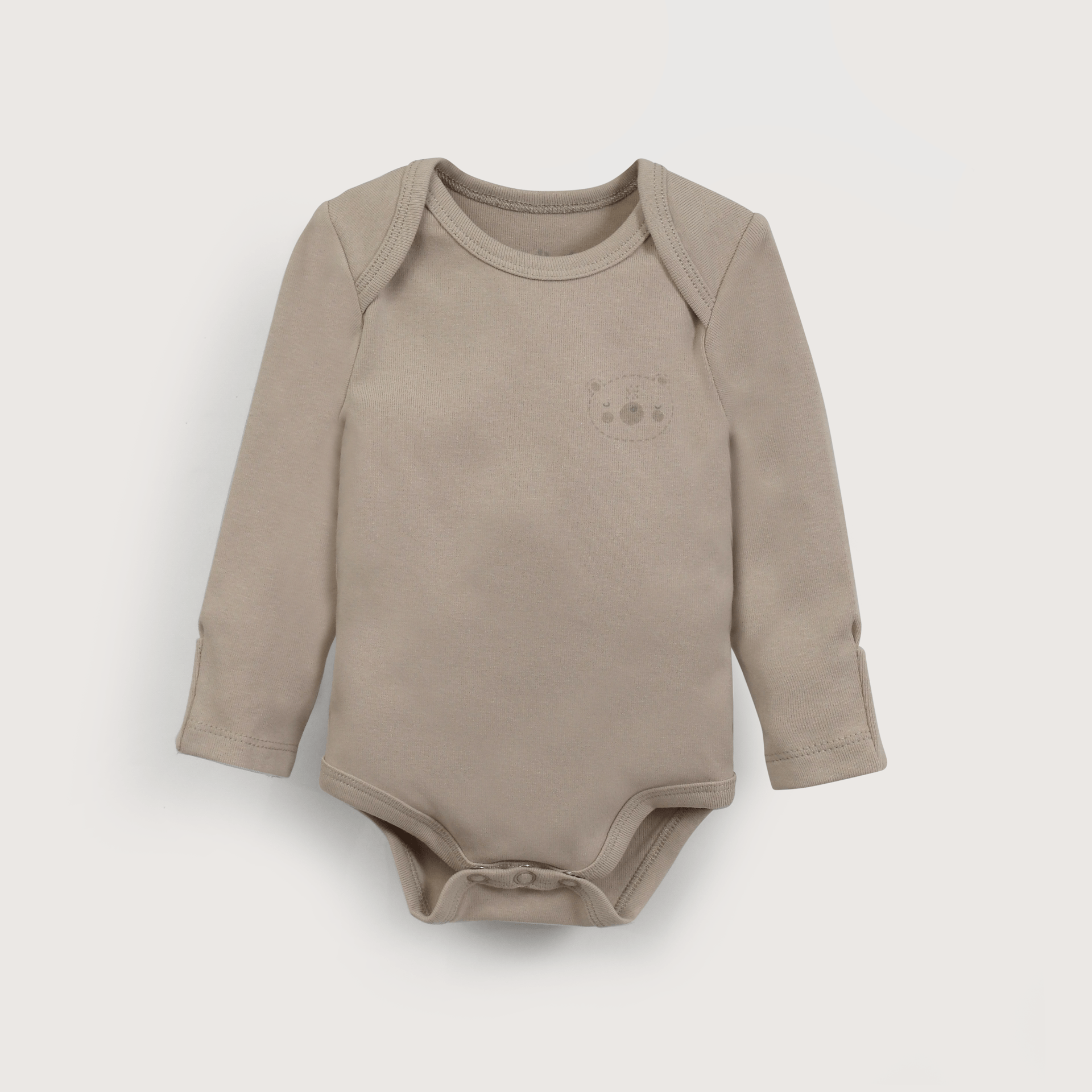 Tripack bodies manga larga ositos de bebé niño-3