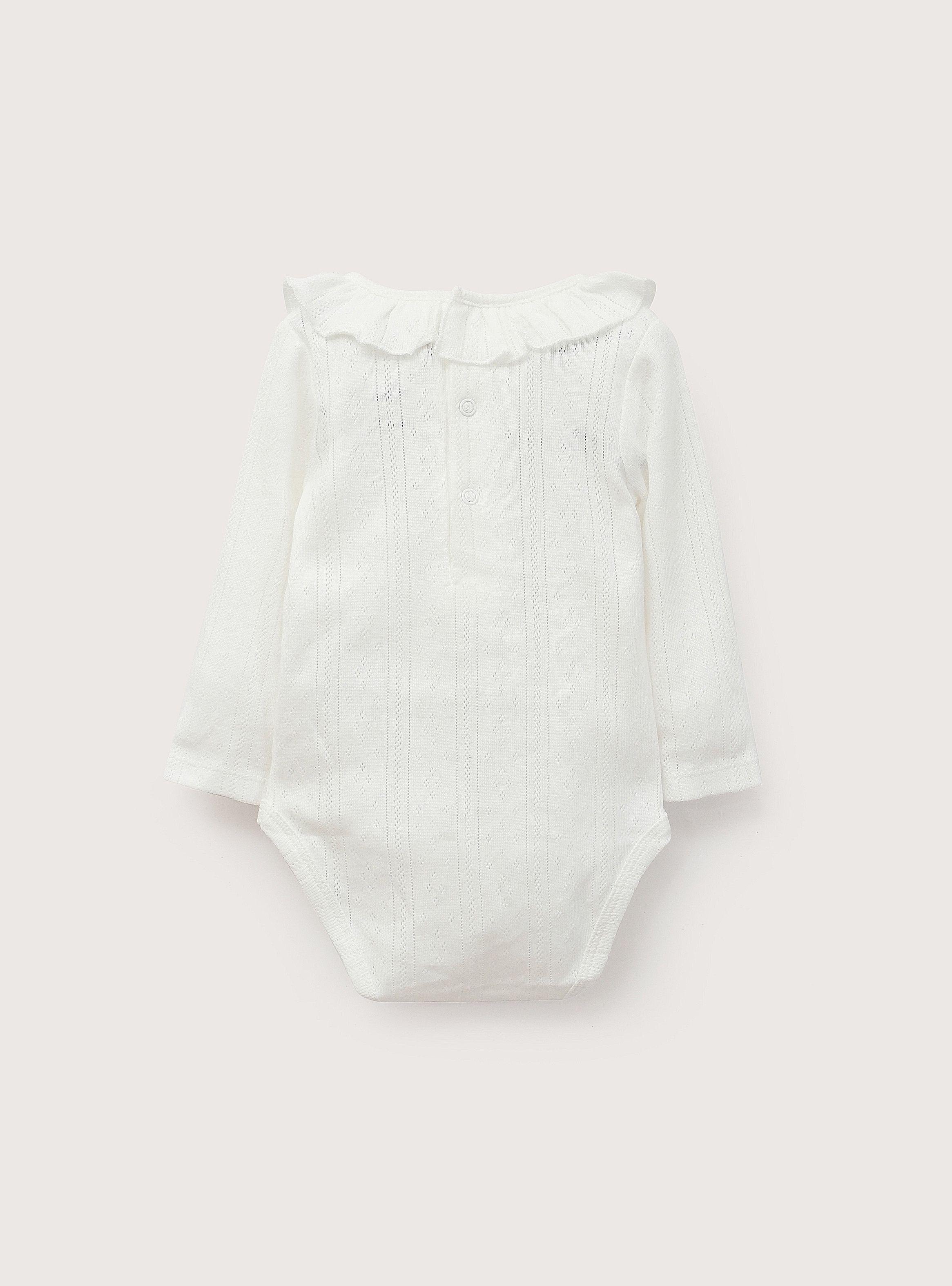 Body Bebe Niña Blanco-2