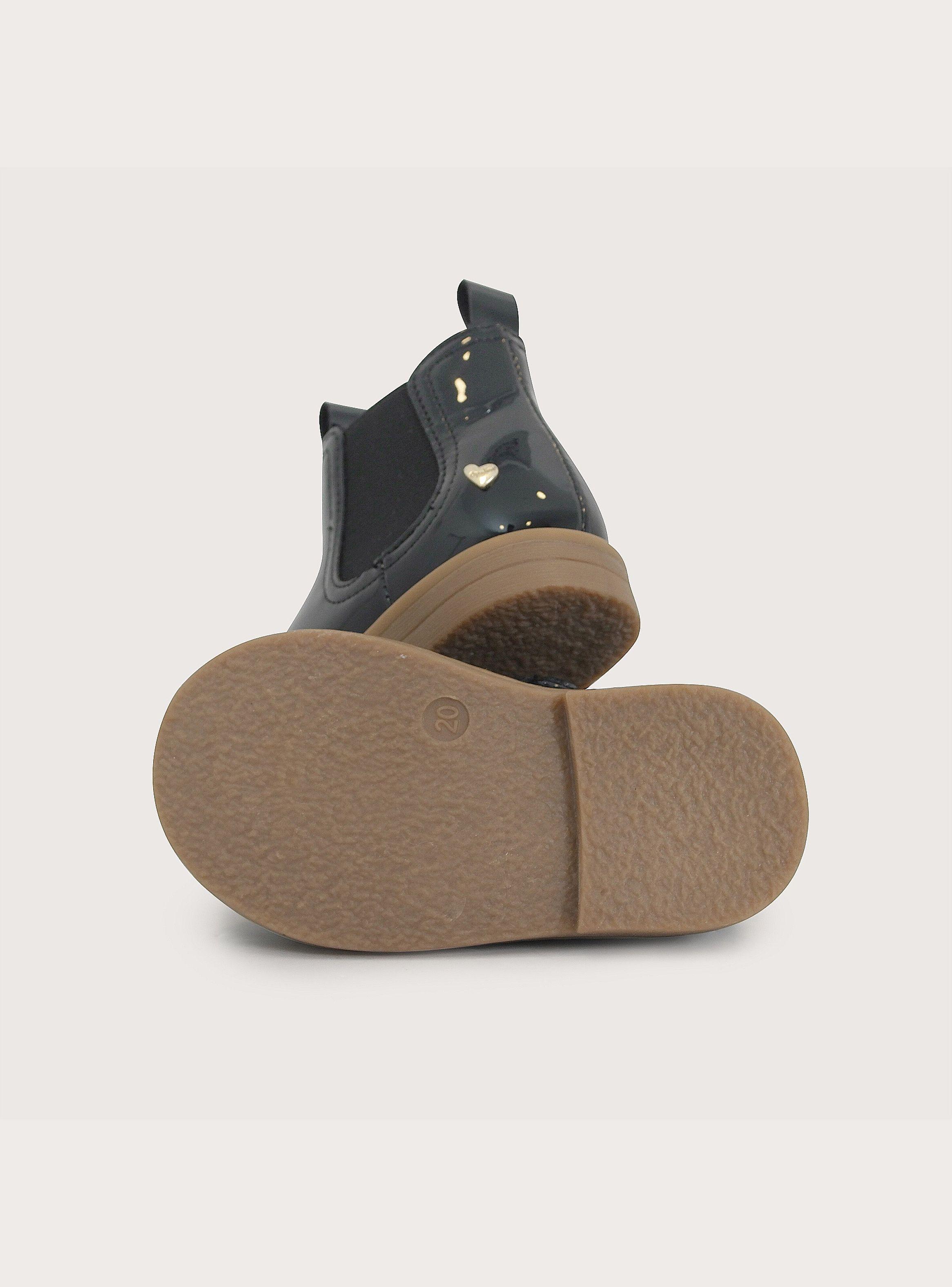 Botín Casual Negro Niña-2