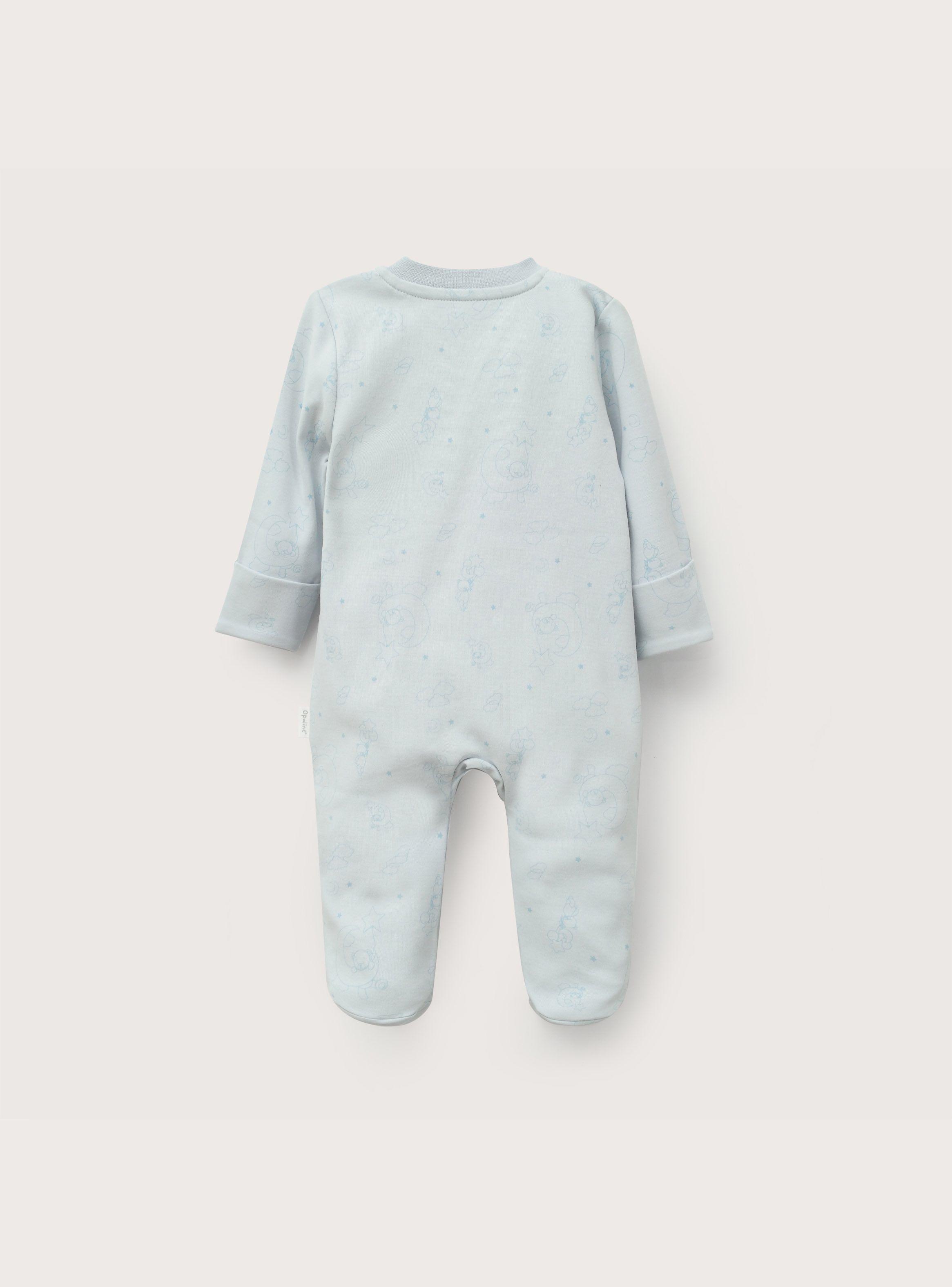 Pijama Diseño Celeste Bebé Niño-1