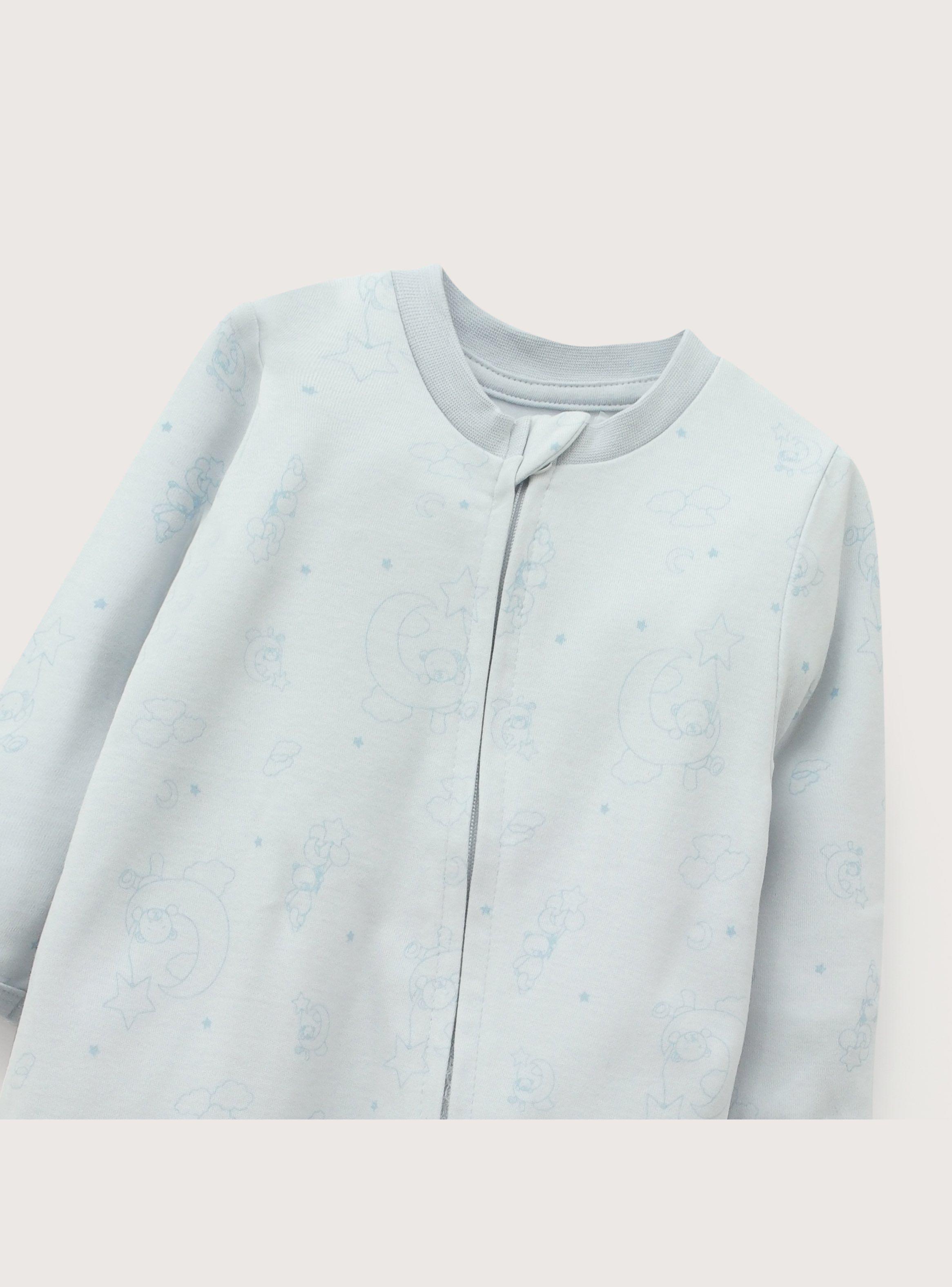 Pijama Diseño Celeste Bebé Niño-2
