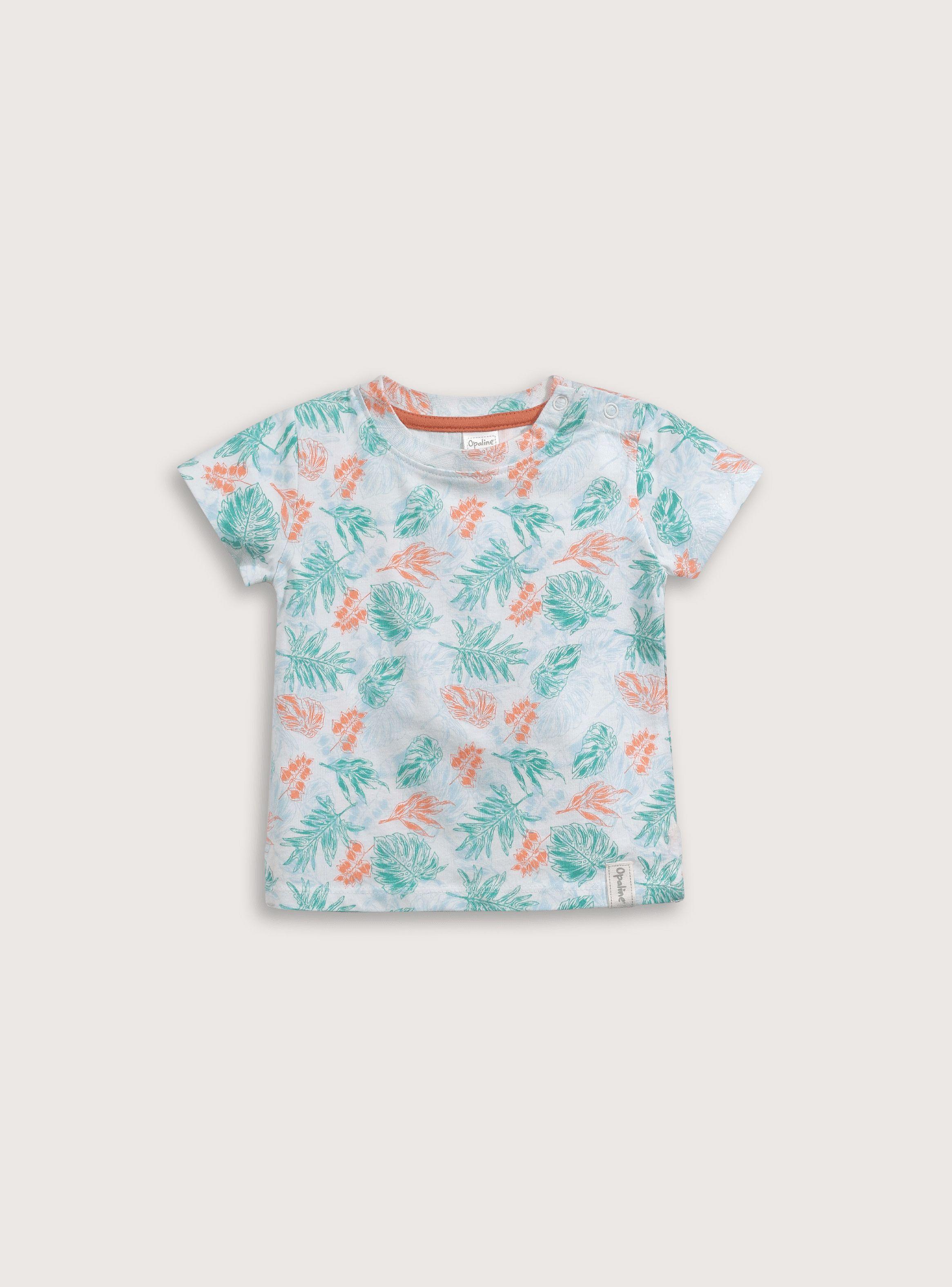 Polera Niño Verde Menta 39544 Opaline-0