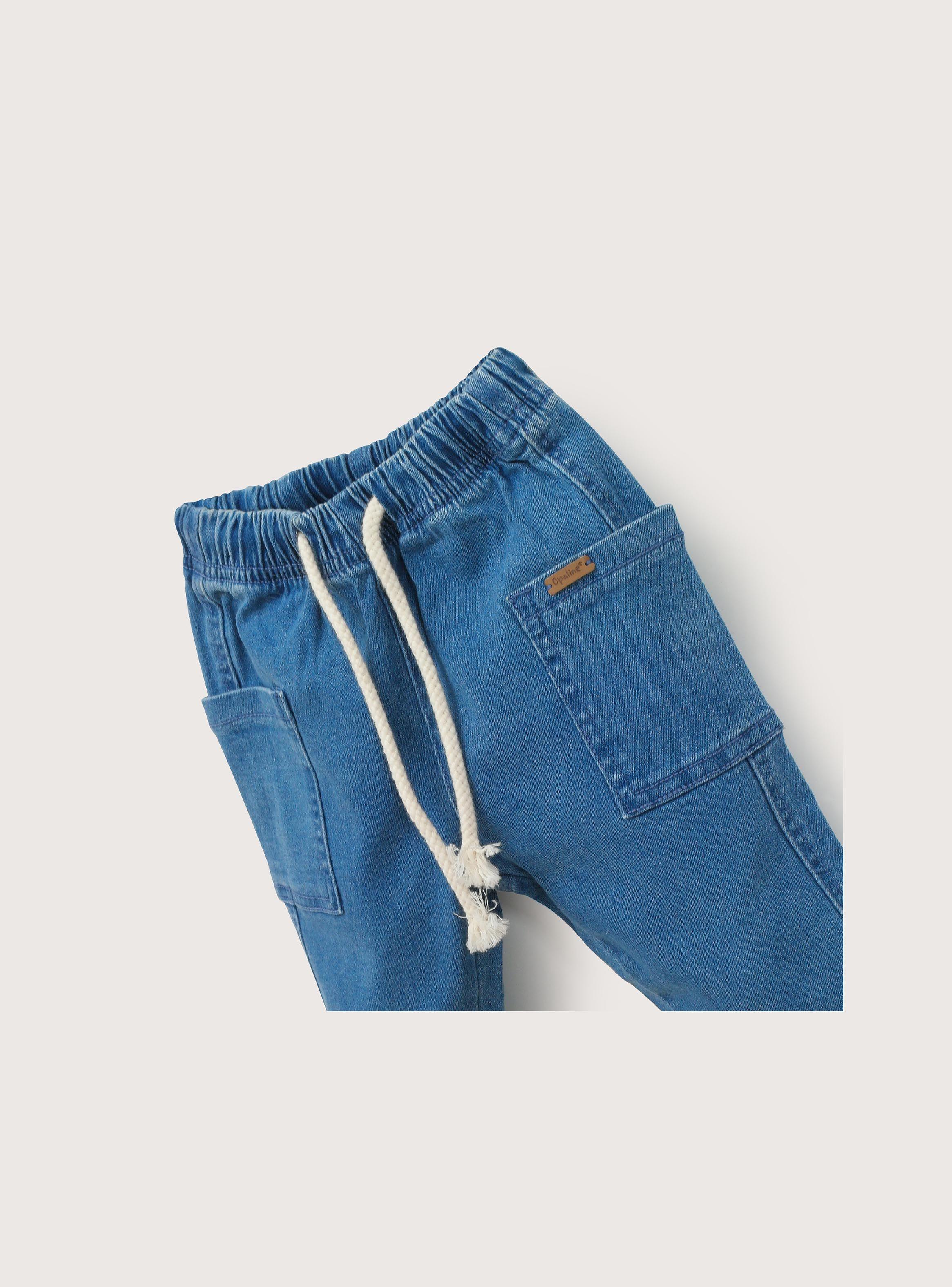 Jeans Cargo Infant Niño Azul-2