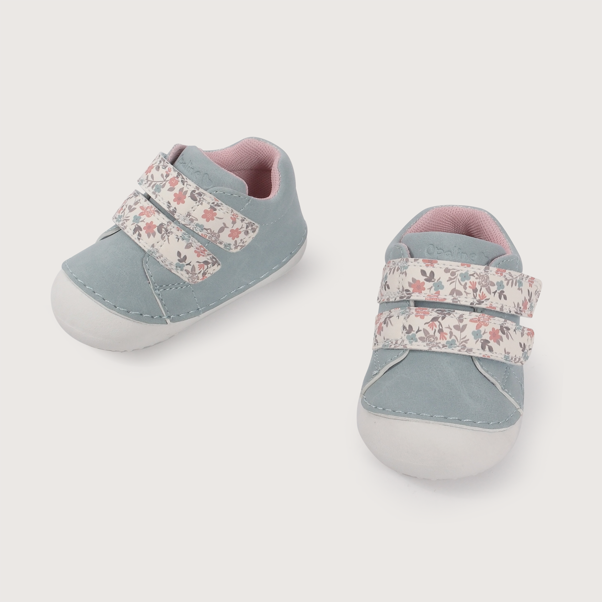 Zapatilla gateador celeste de niña-3