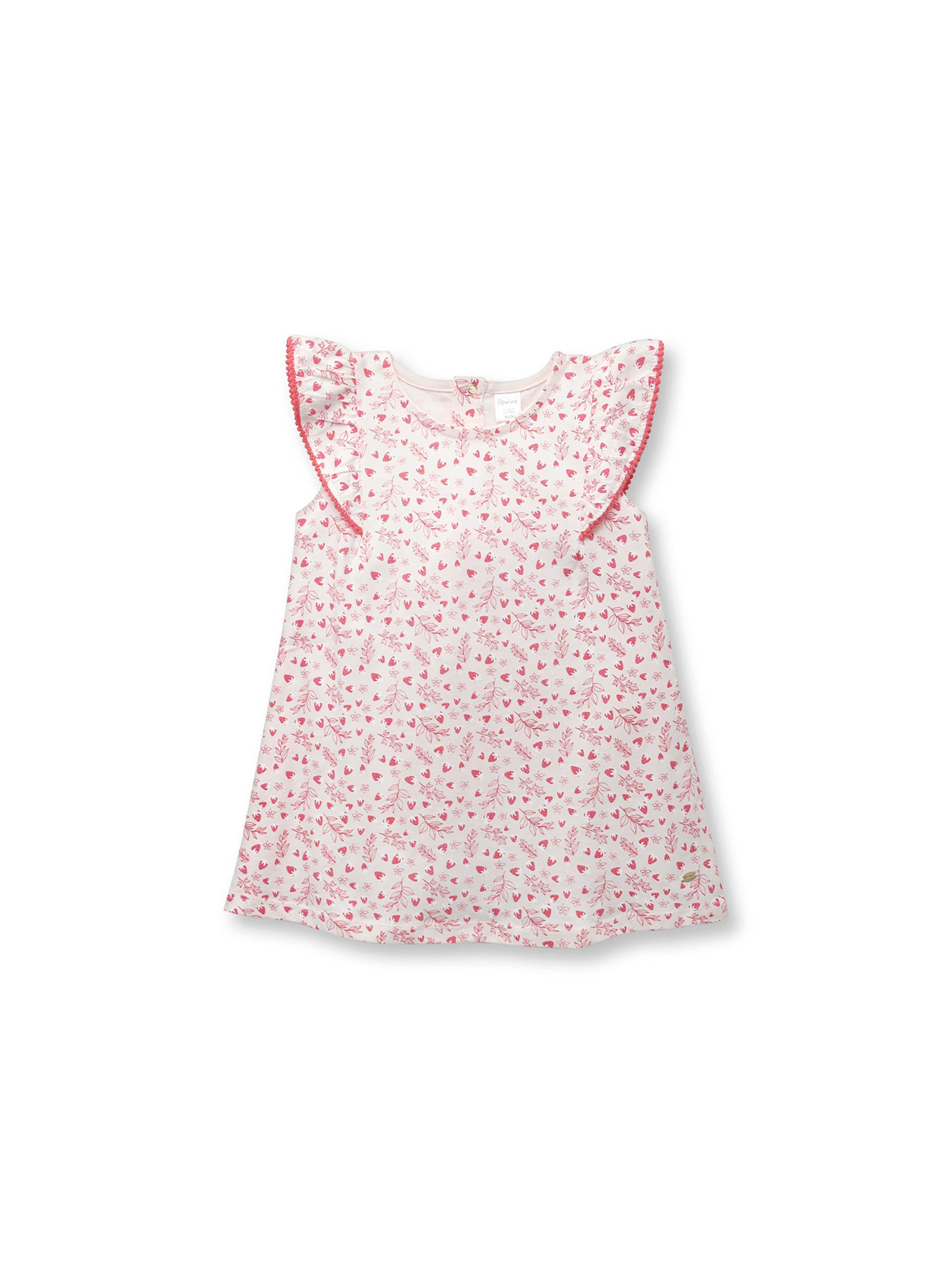 Vestido Niña Vuelos Rosado (6M A 4A) Opaline-0