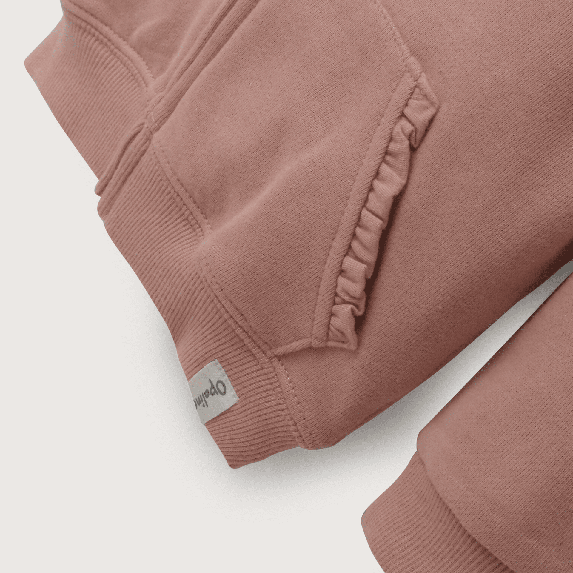 Polerón con gorro rosado de niña-4