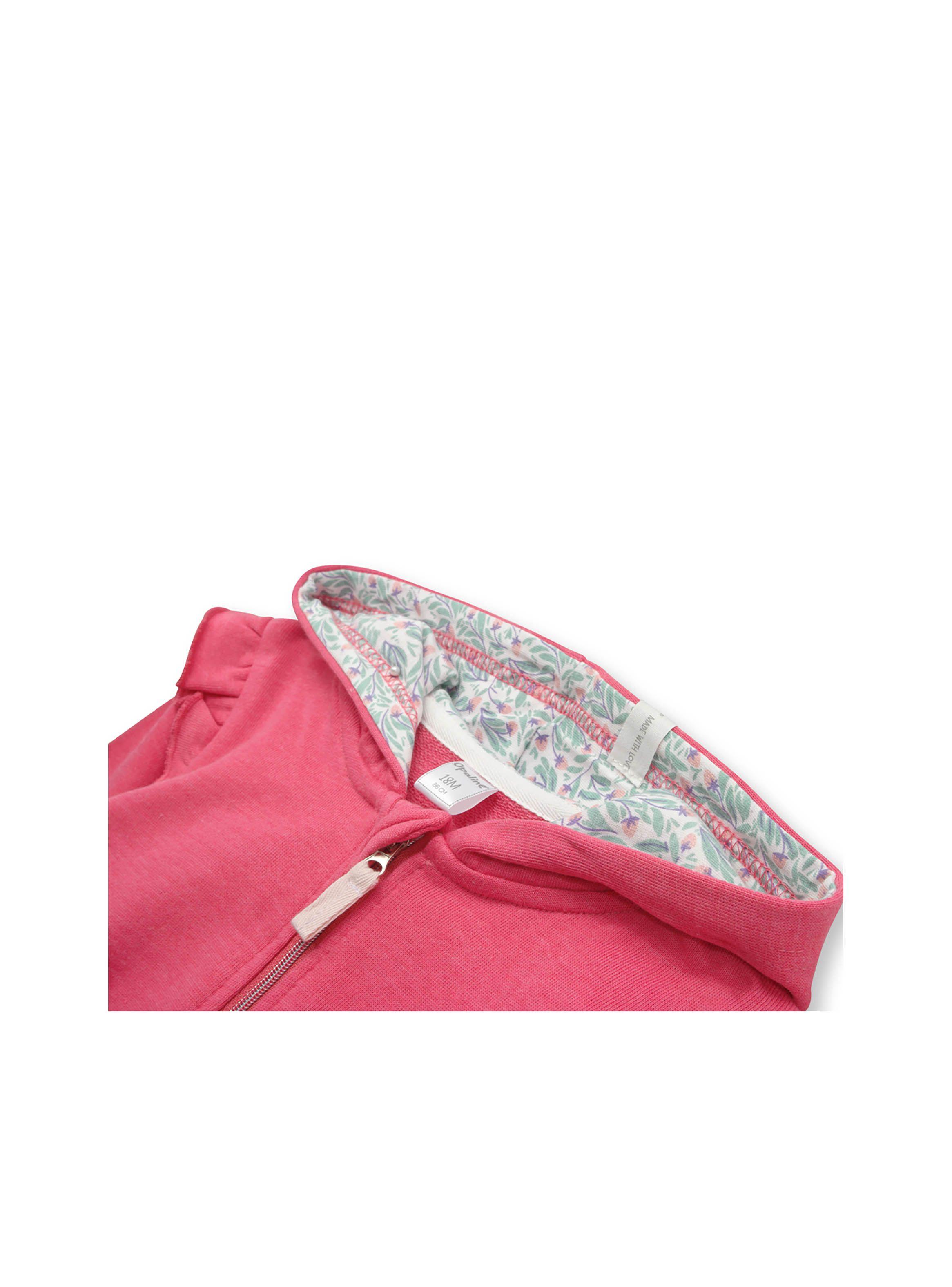 Polerón Niña Rojo Brillante (6M A 4A) Opaline-1
