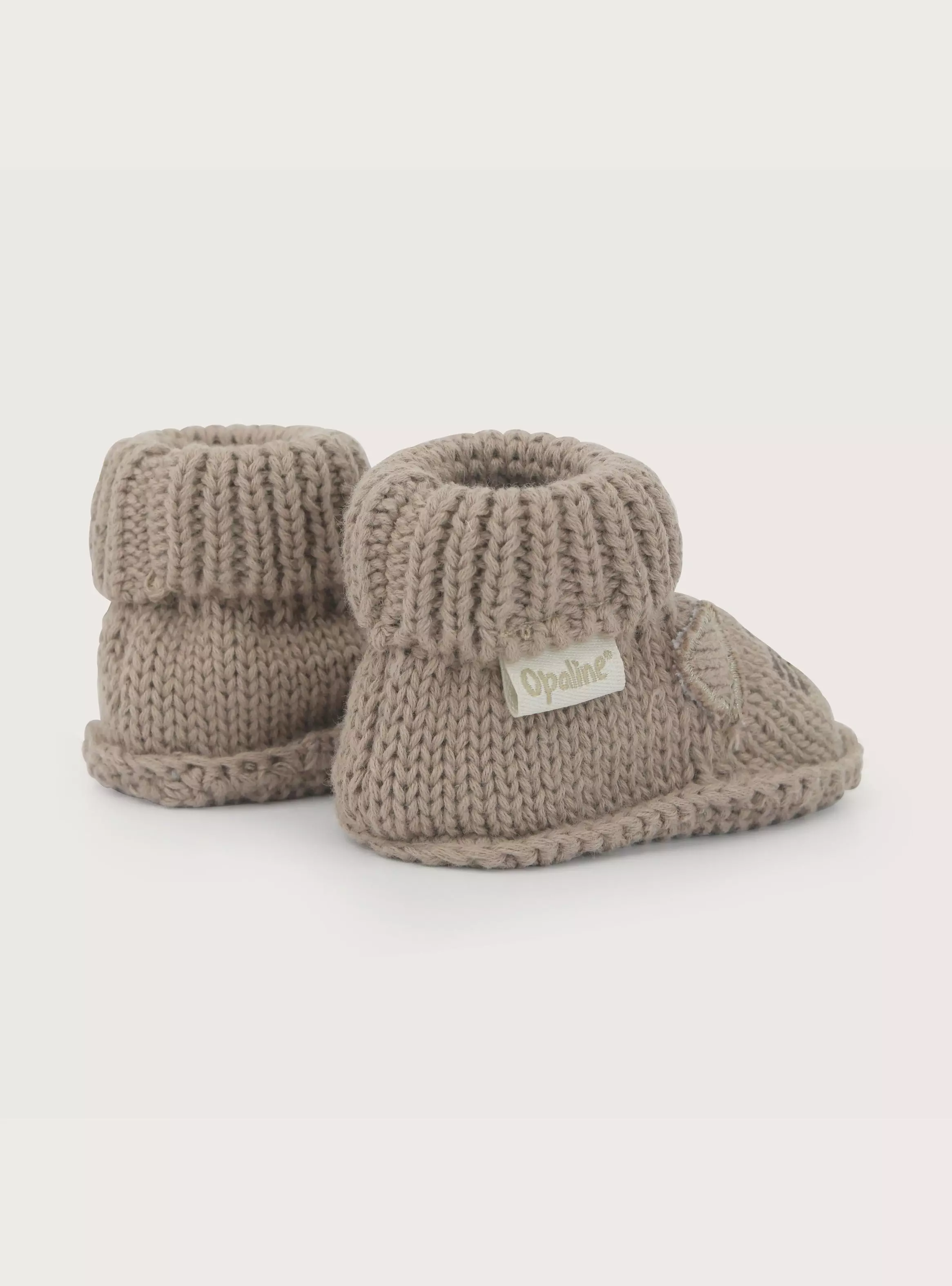 Zapato Tejido Bebe Unisex Tigre Café-4