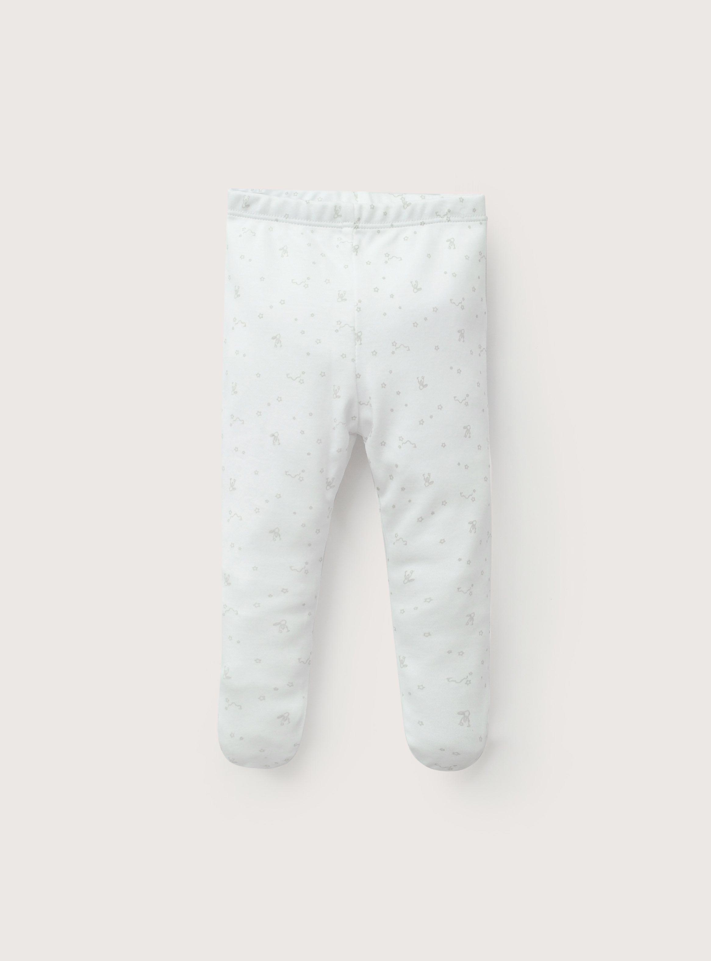 Pack 2 De Pantys Blanco Bebé Unisex-5