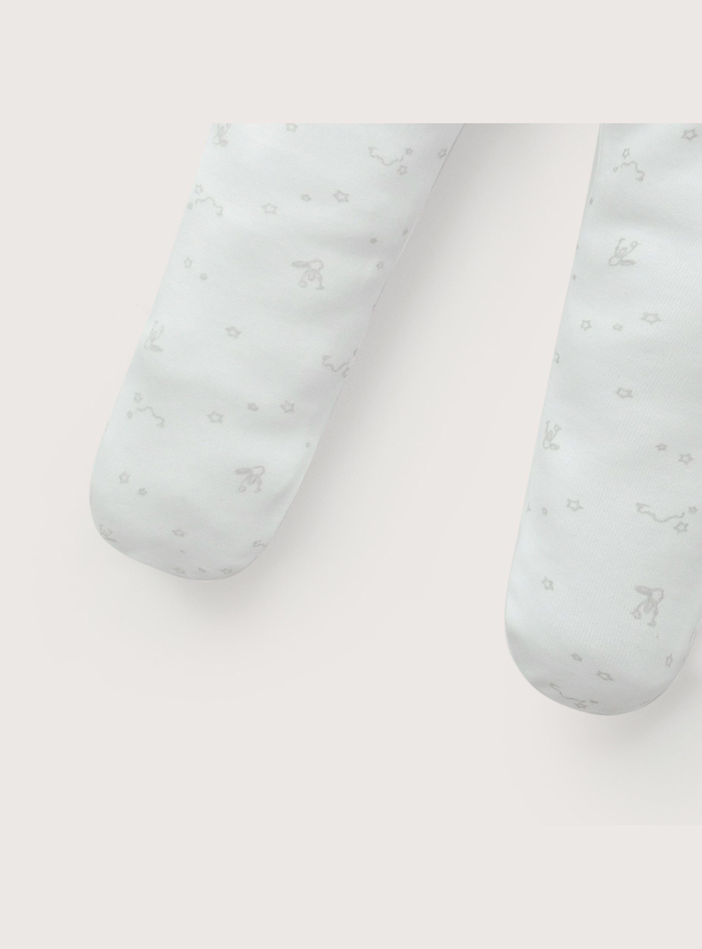 Pack 2 De Pantys Blanco Bebé Unisex-7