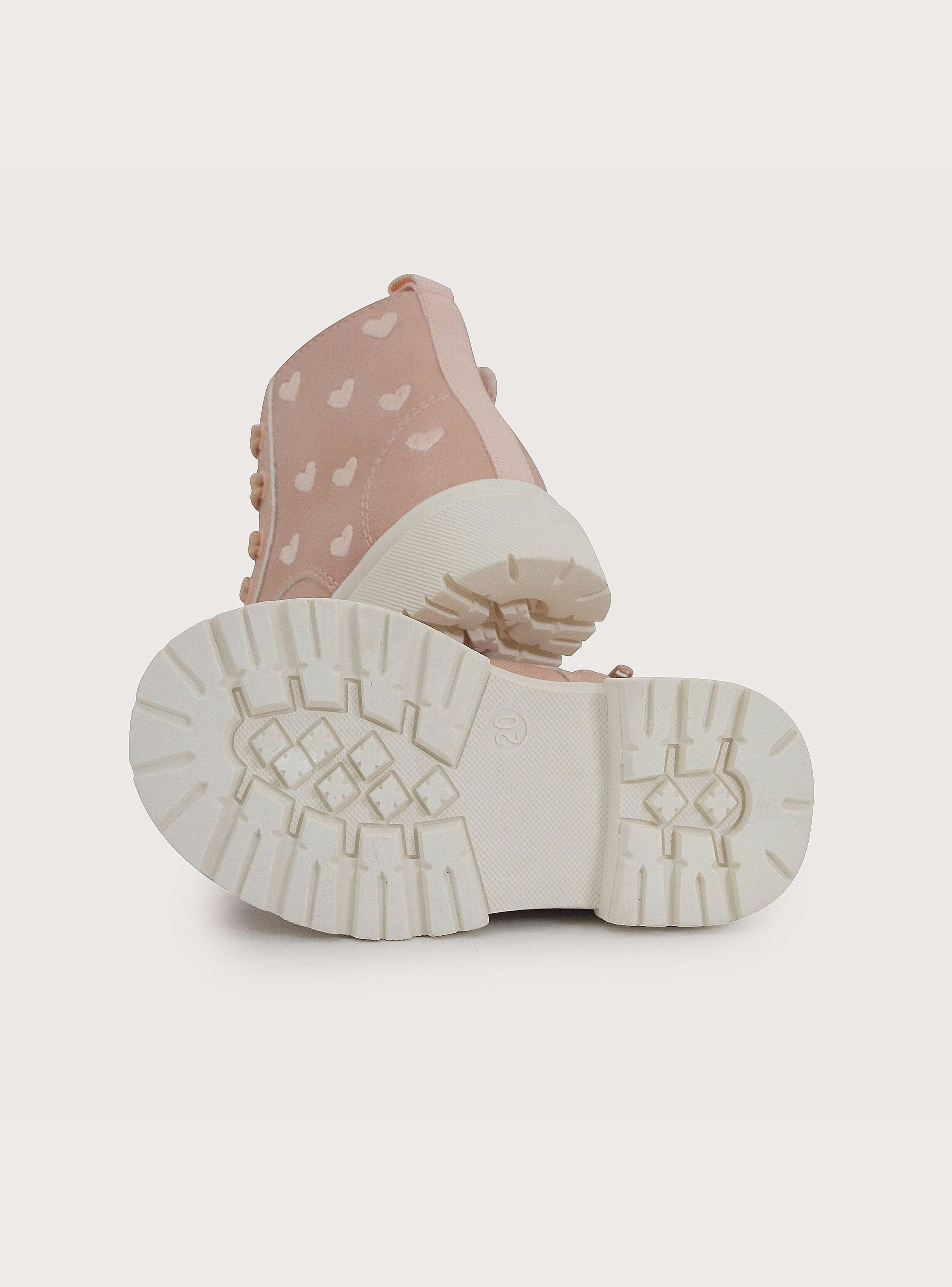 Botin Urbano Casual Rosado Niña-2