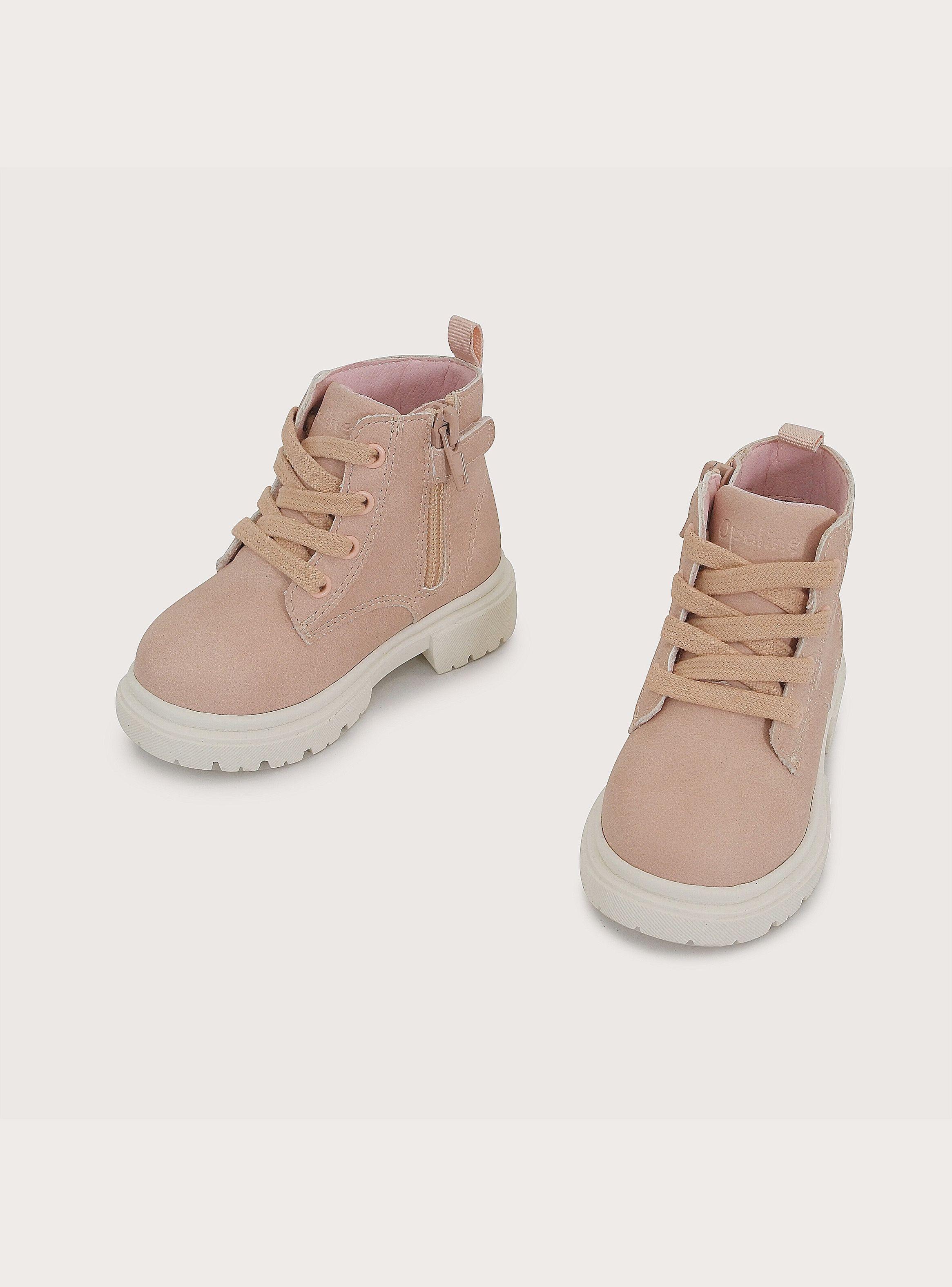 Botin Urbano Casual Rosado Niña-3