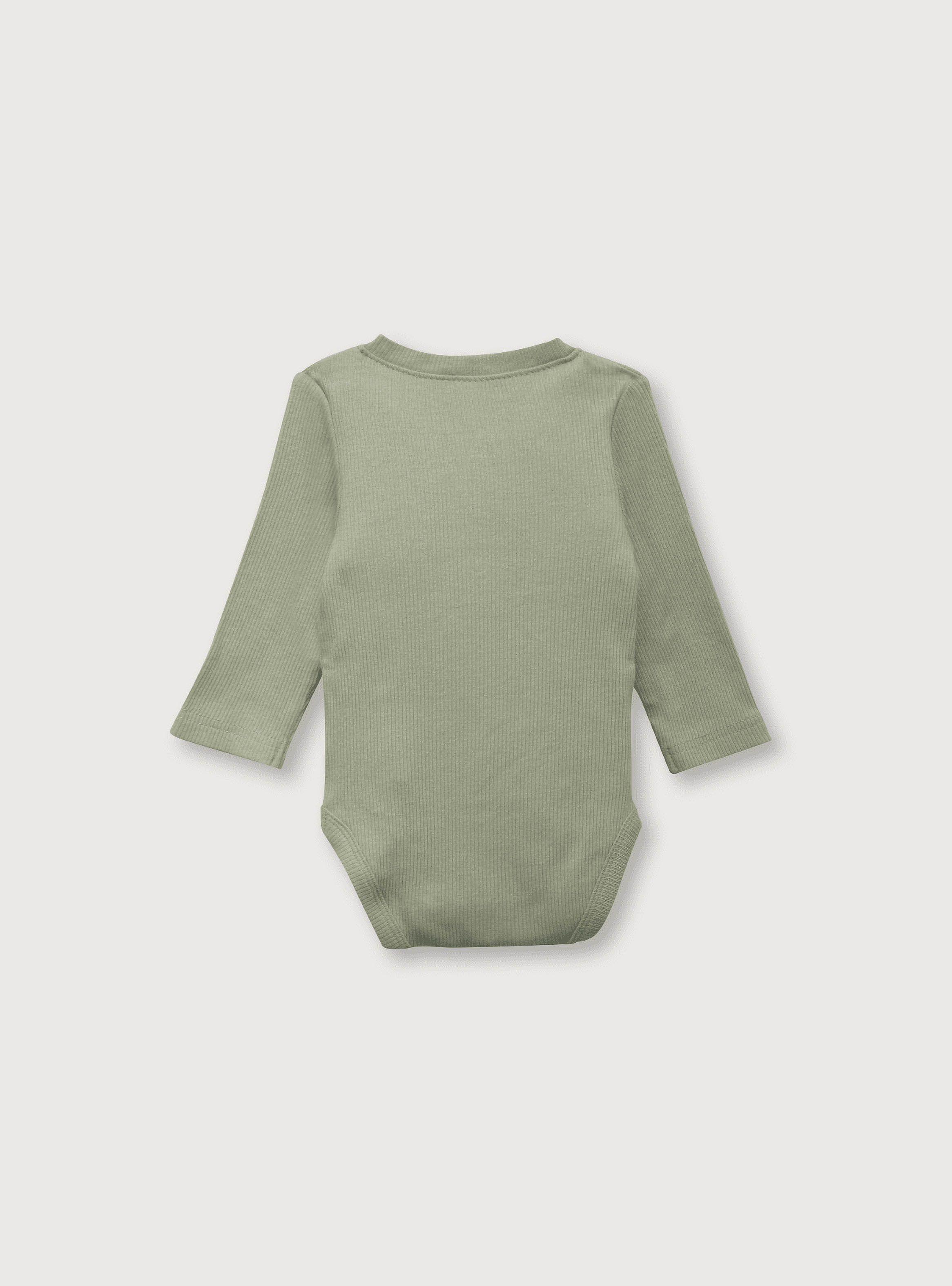 Body Unisex Verde Olivo (Recién Nacido A 9 Meses) Opaline-1