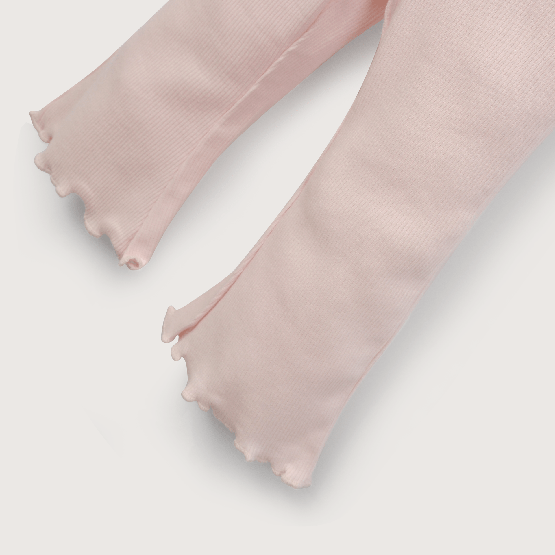 Calza flare rosada de niña-4