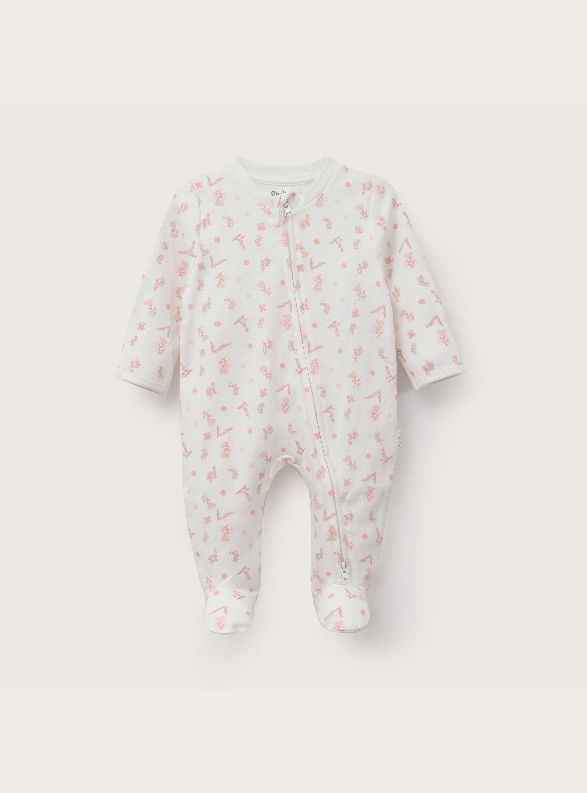 Pijama Blanco Bebé Niña-1