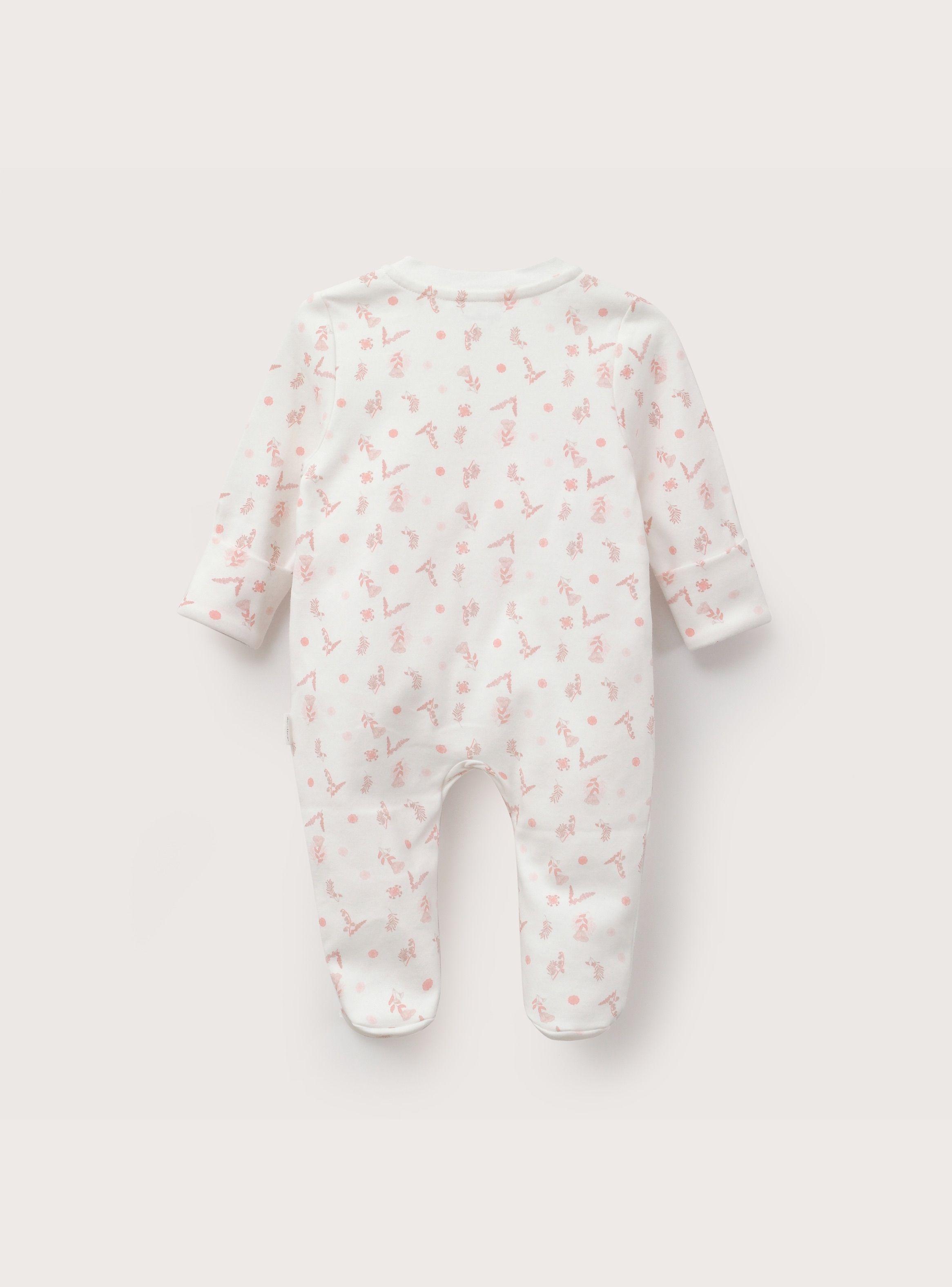Pijama Blanco Bebé Niña-2