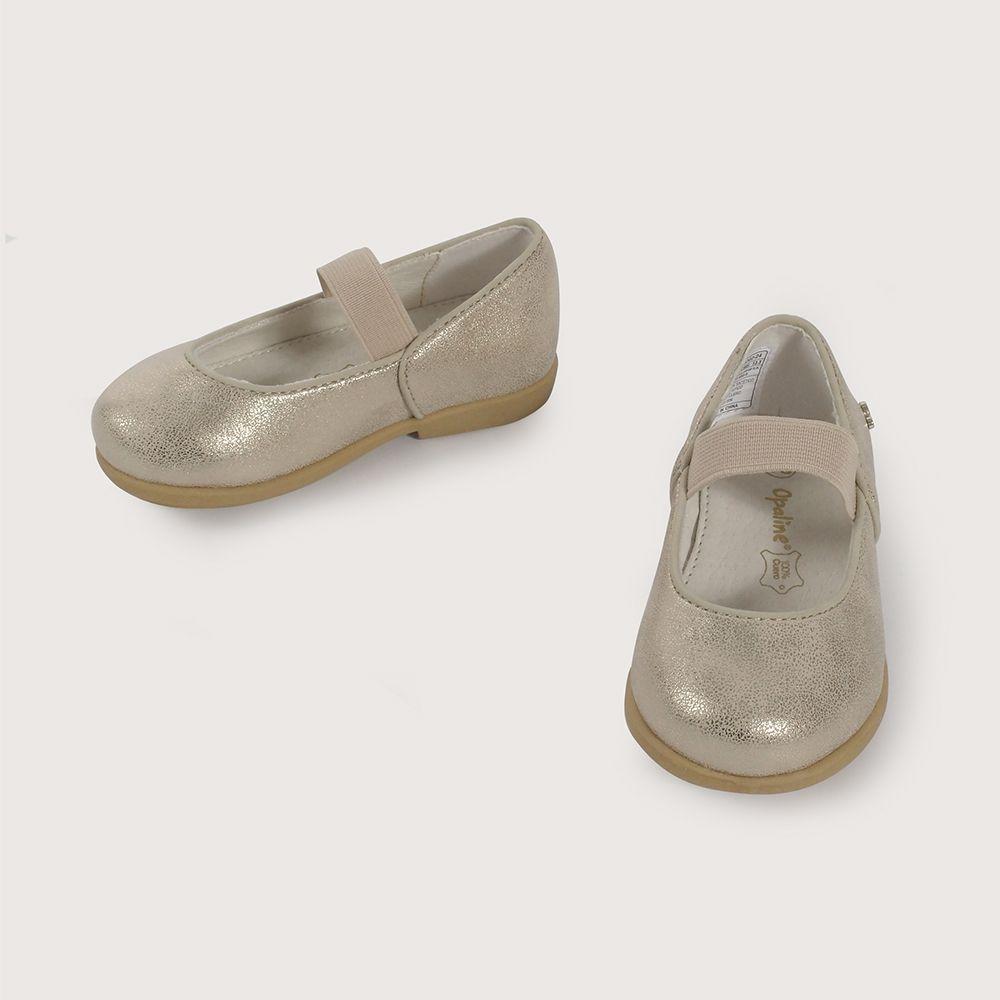 Ballerina dorada de niña-3