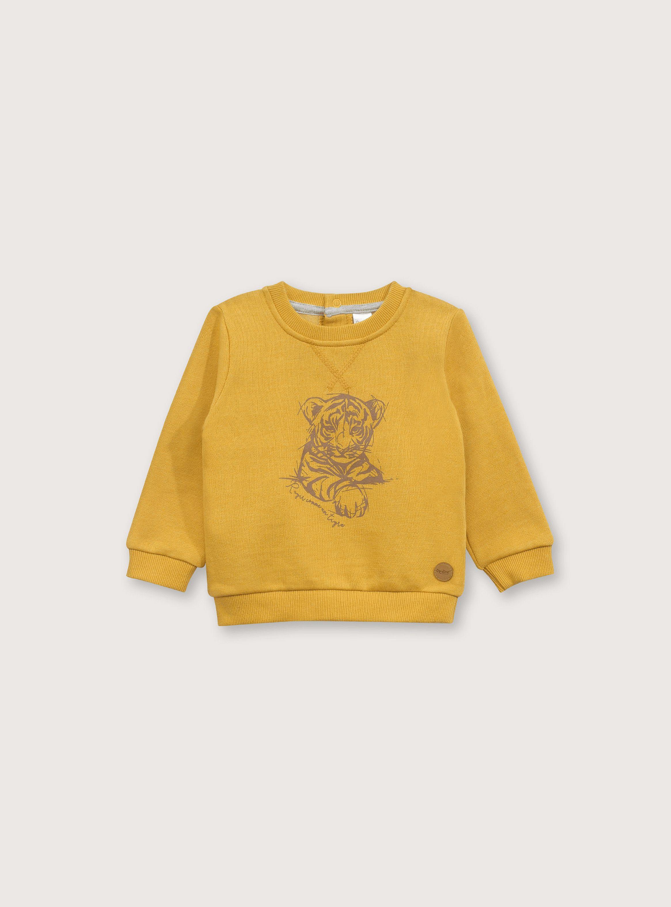 Poleron Niño Mostaza 39415 Opaline-0