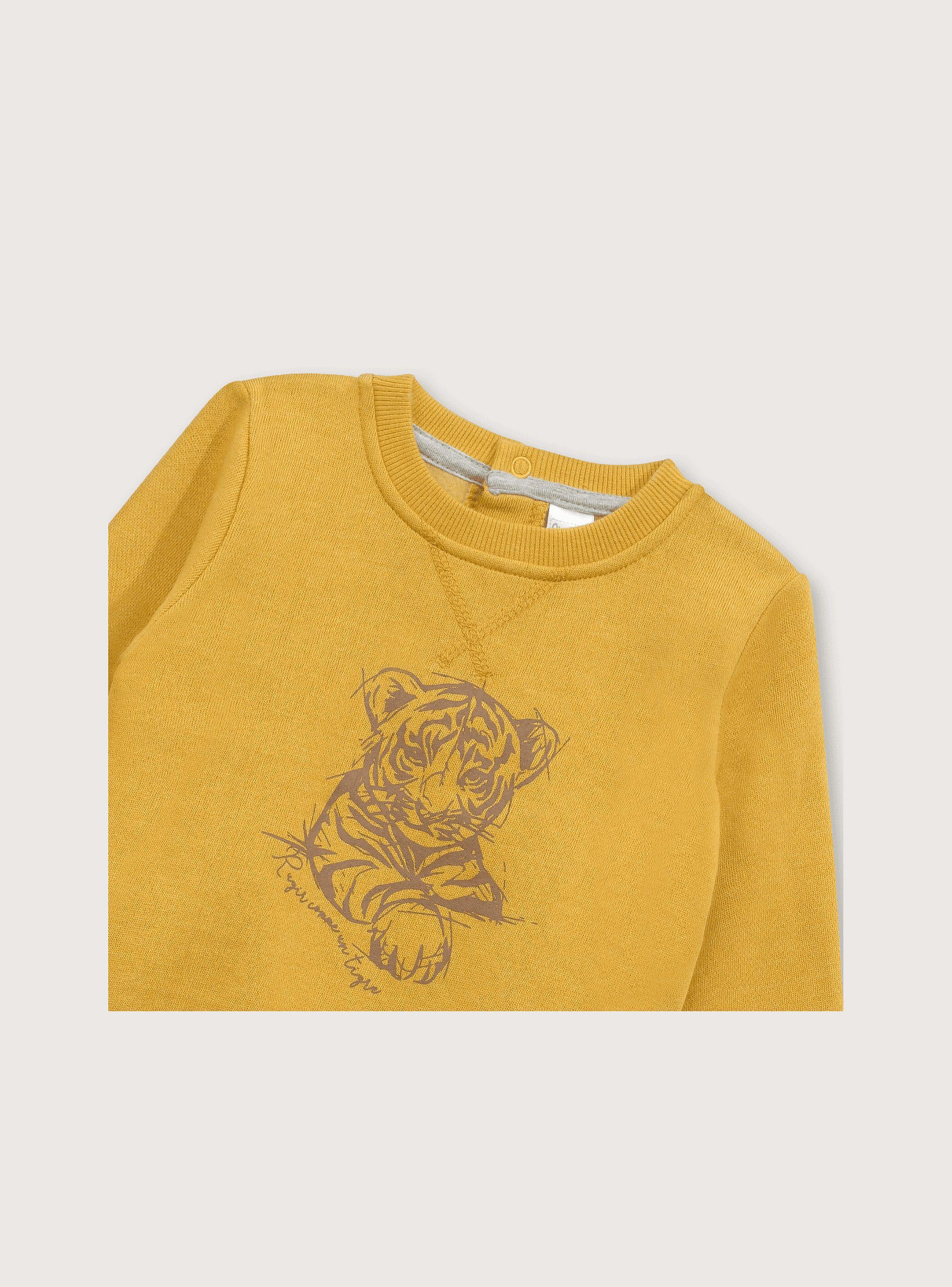 Poleron Niño Mostaza 39415 Opaline-2