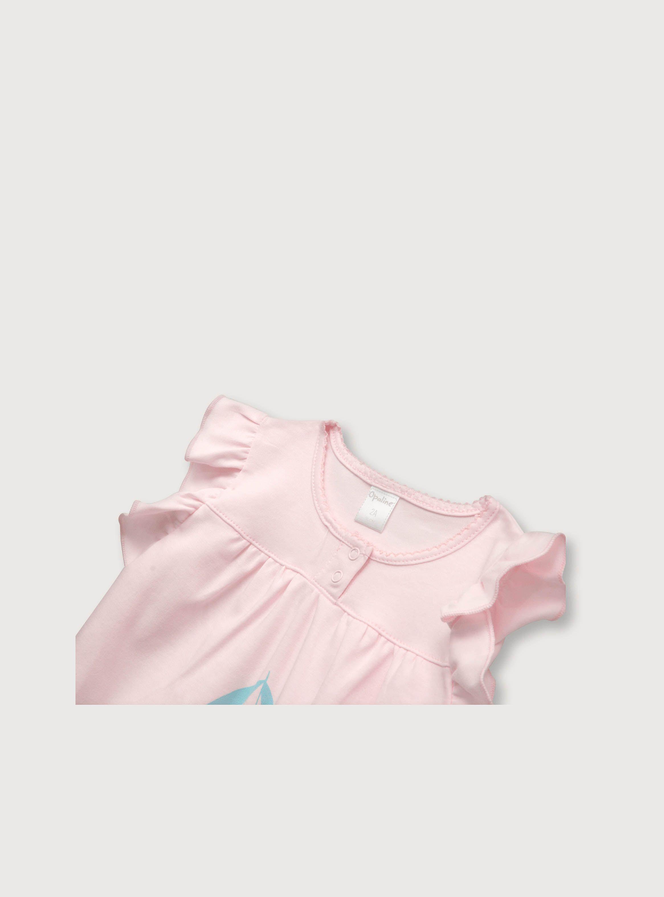 Pijama De Niña Rosado (6M A 4A) Opaline-3