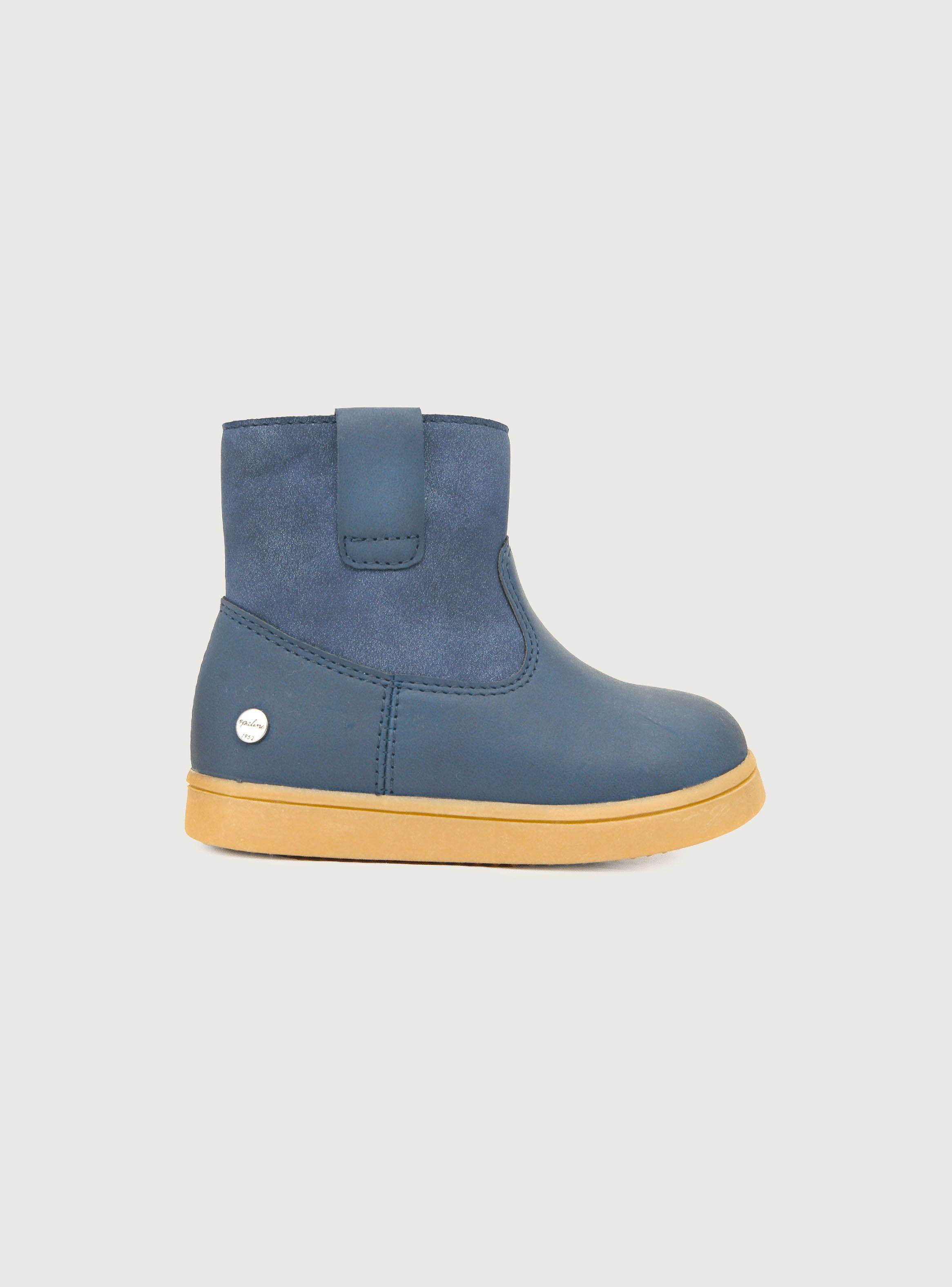 Bootie de niña vaquera brillo con cierre Azul (20 a 29)-1