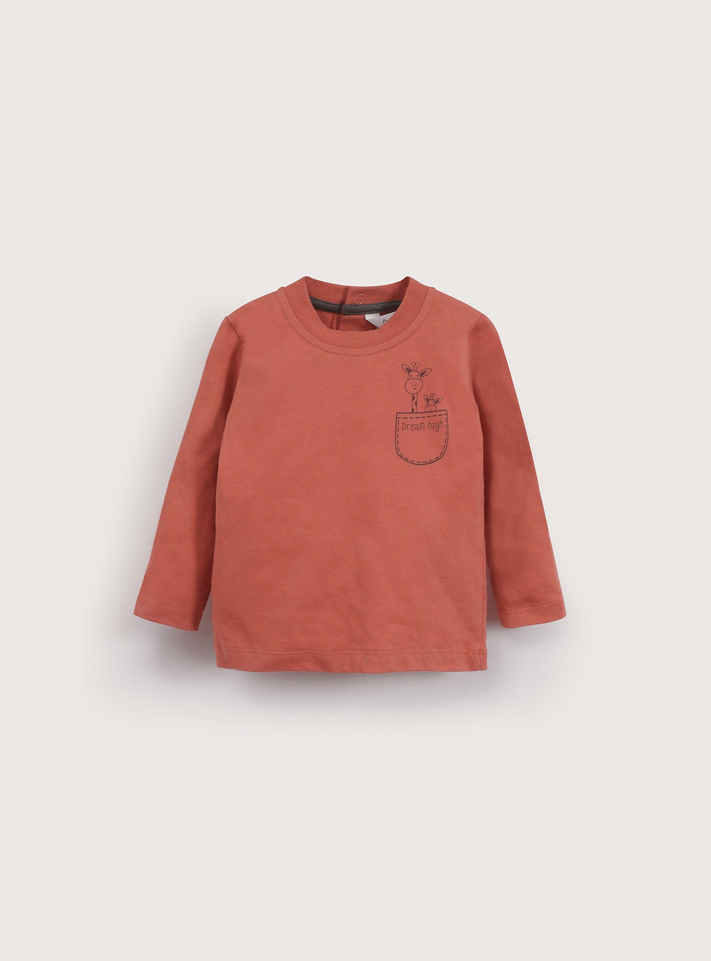 Polera Niño Naranjo 40733 Opaline-1