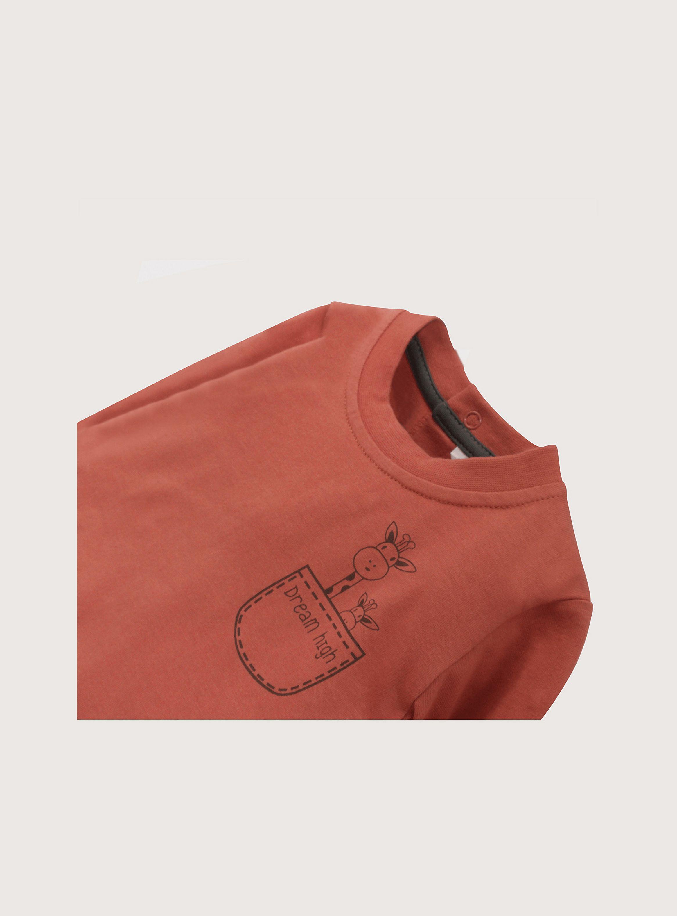 Polera Niño Naranjo 40733 Opaline-3