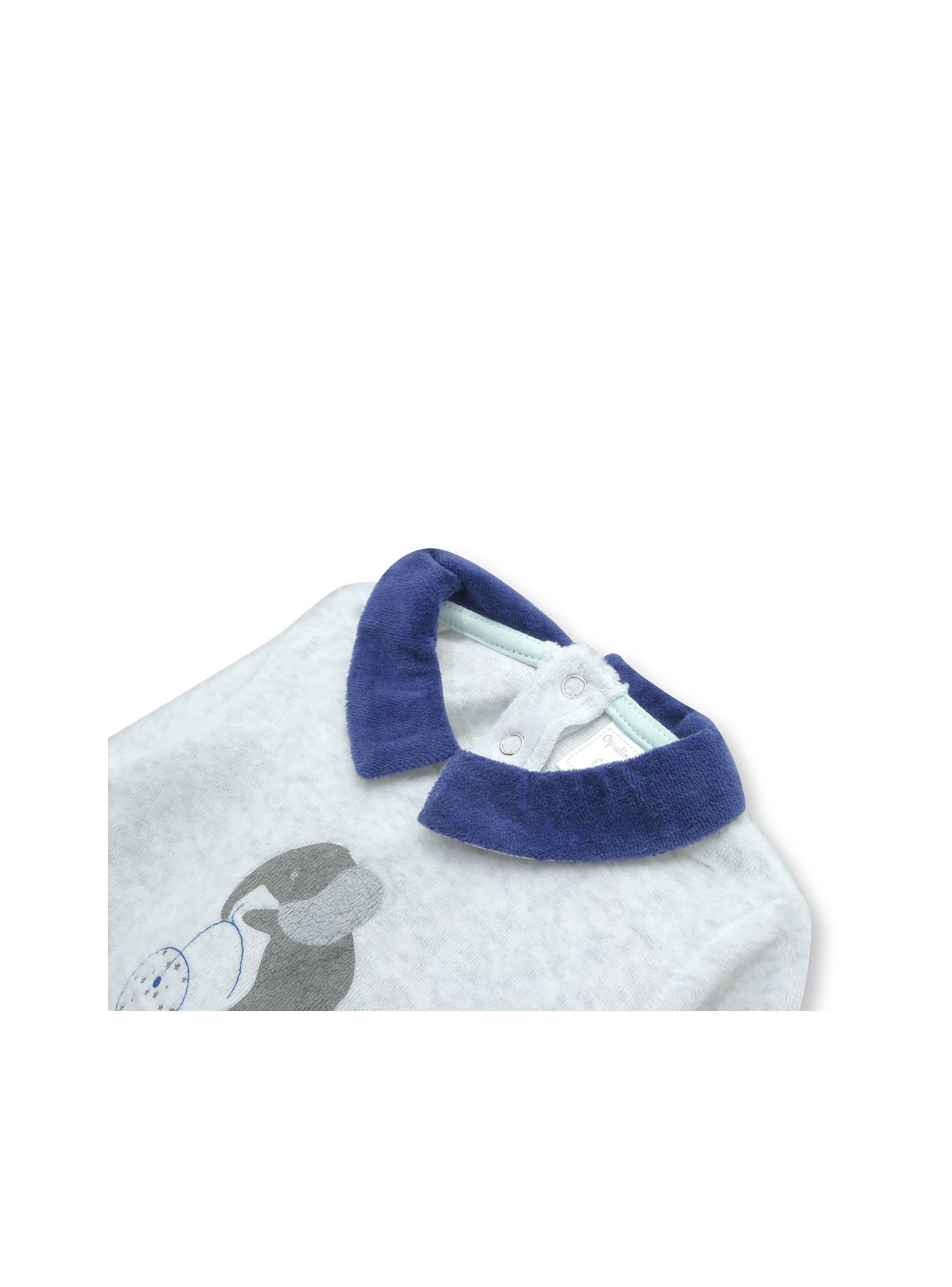 Clemente Niño Azul (Recién Nacido A 9 Meses) Opaline-3