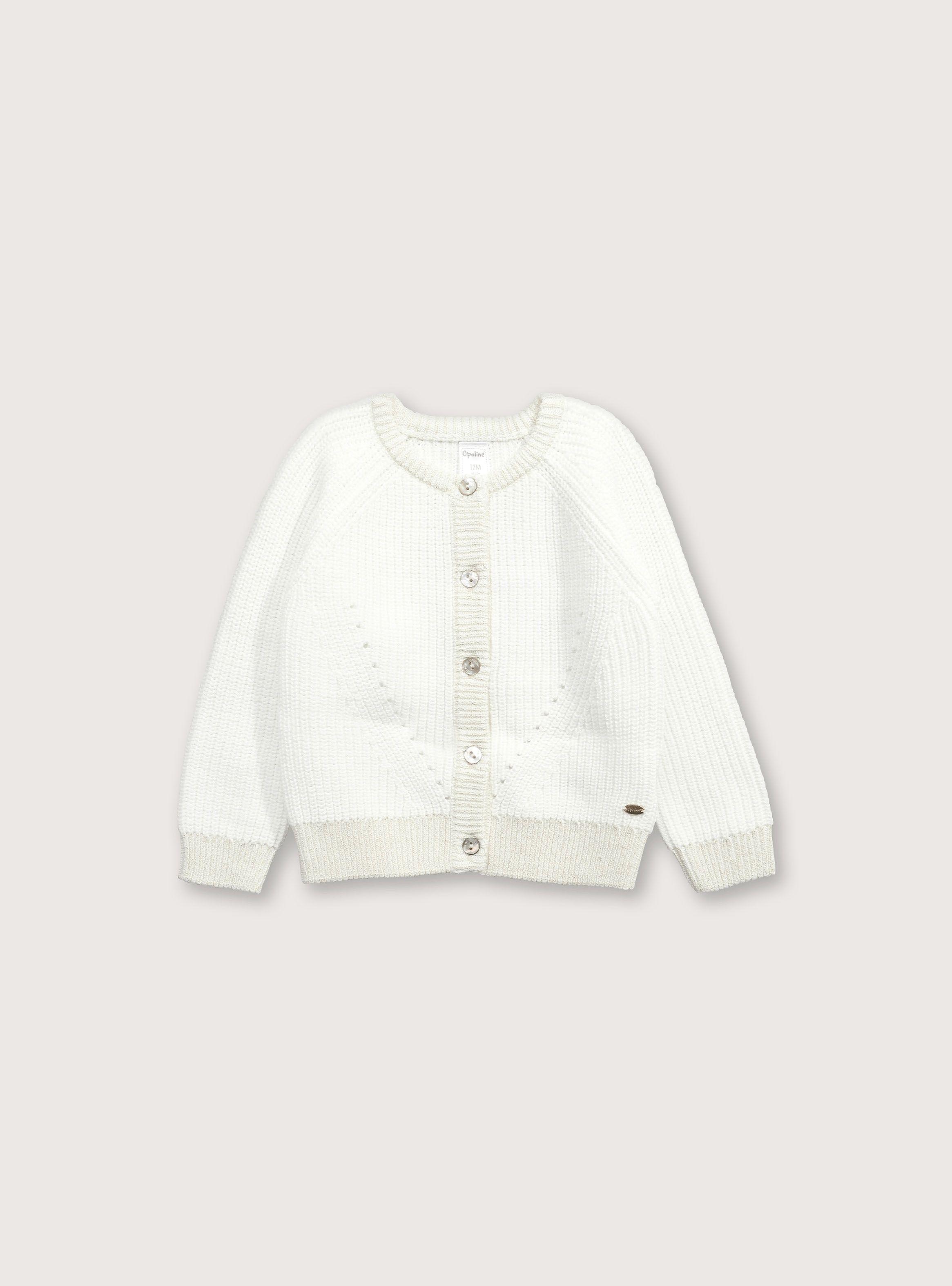 Chaleco Niña Blanco 38481 OPALINE-0