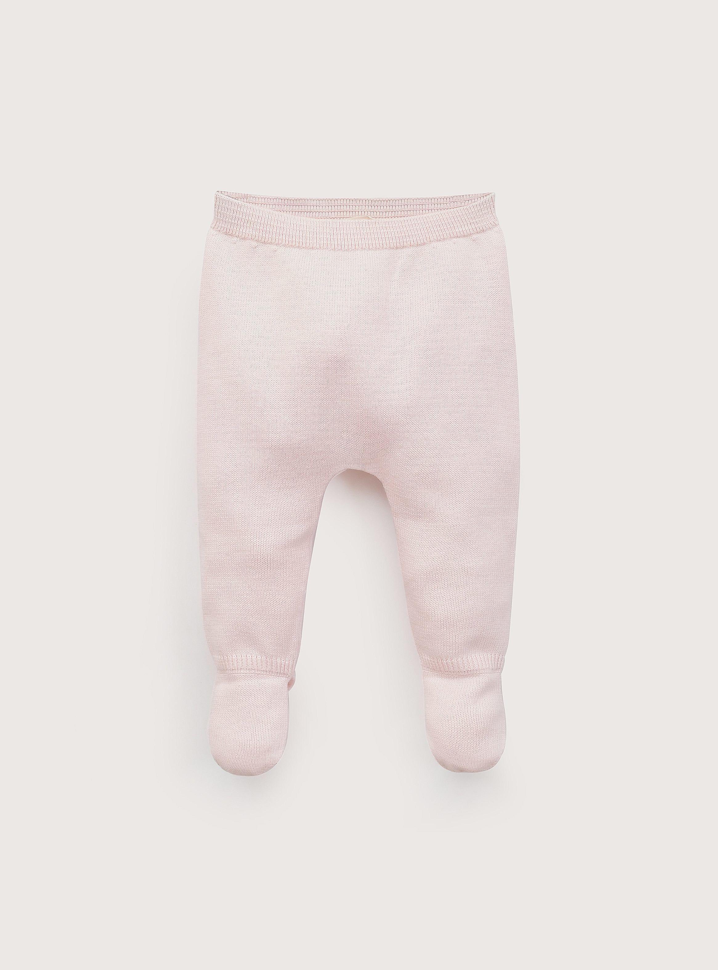 Conjunto Tejido Bebe Niña Rosado-3