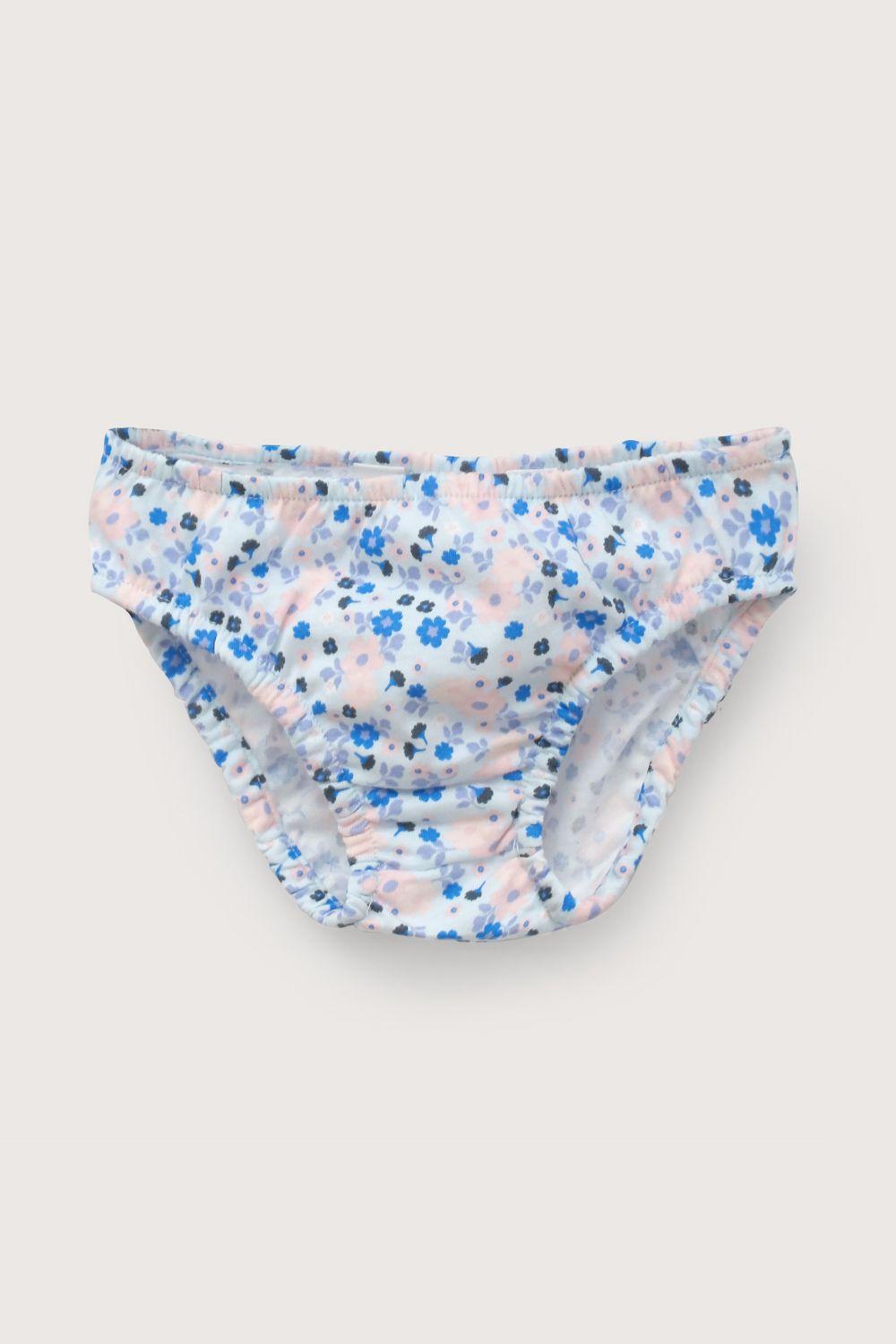 Vestido fiestas patrias celeste de bebé niña-6