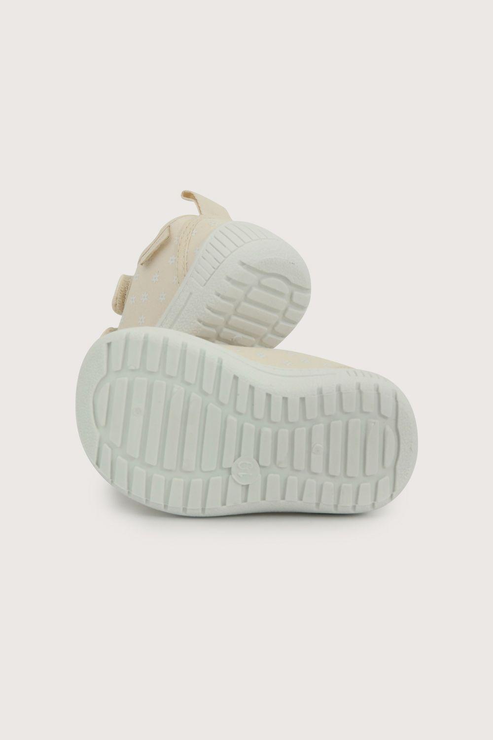 Zapatilla primeros pasos beige Bebés-2