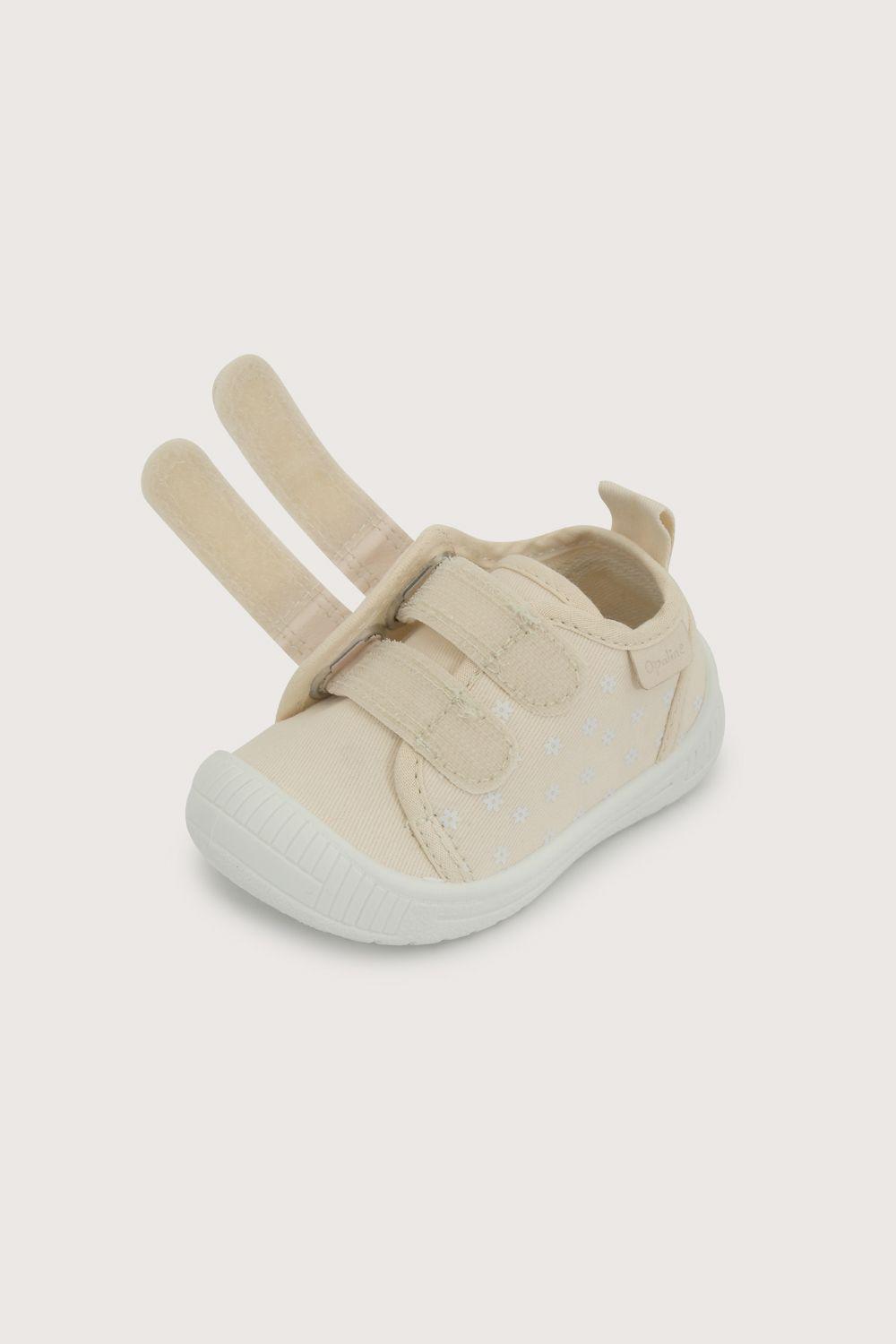 Zapatilla primeros pasos beige Bebés-5