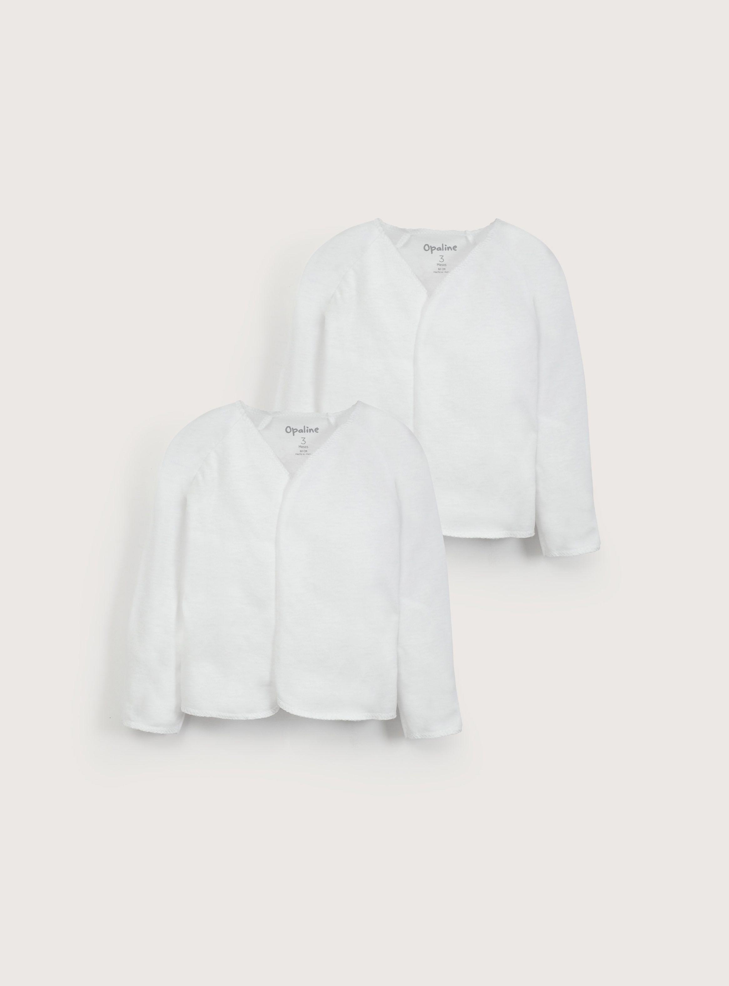 Camiseta Guante Blanco Ajuar  Bebé Unisex-0