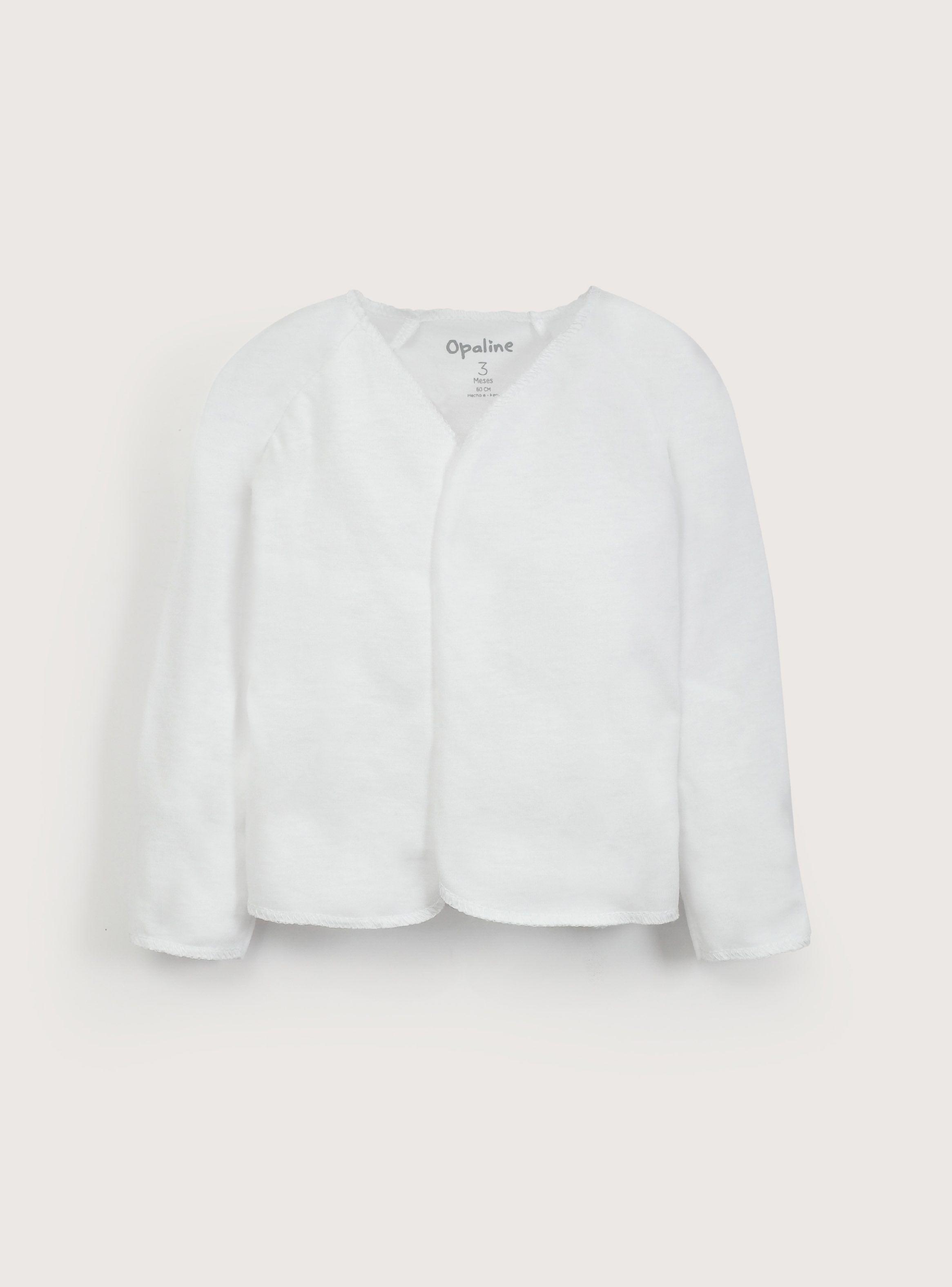 Camiseta Guante Blanco Ajuar  Bebé Unisex-1