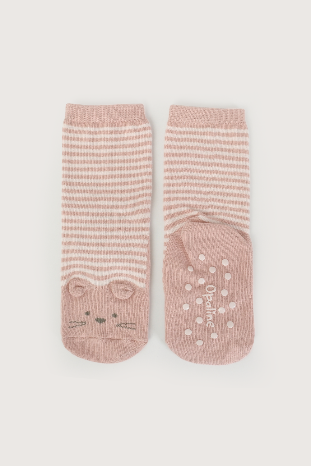 Calcetin antideslizante niña-0