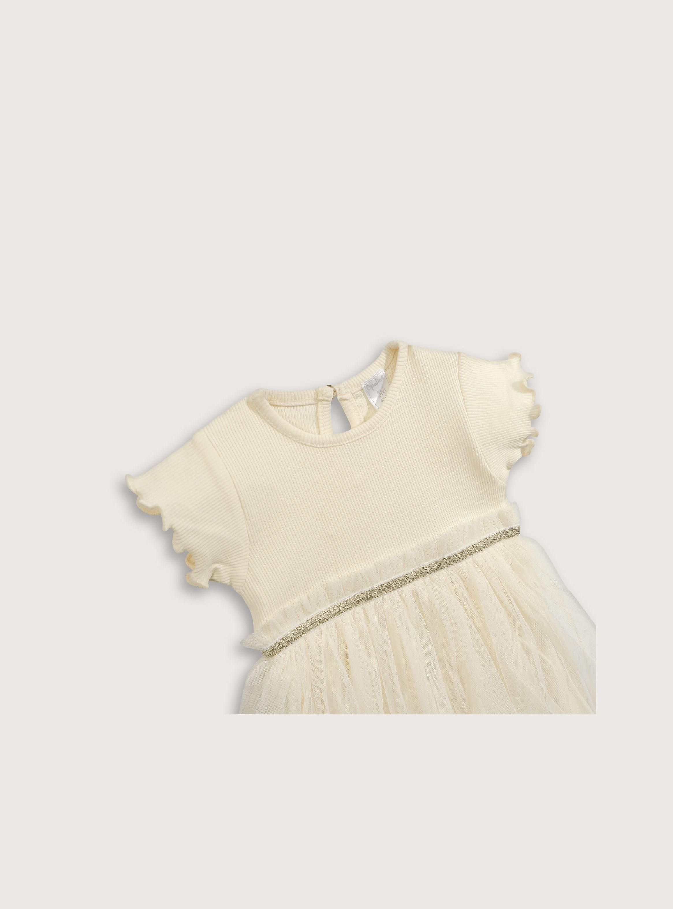 Vestido Niña Blanco 39626 Opaline-2