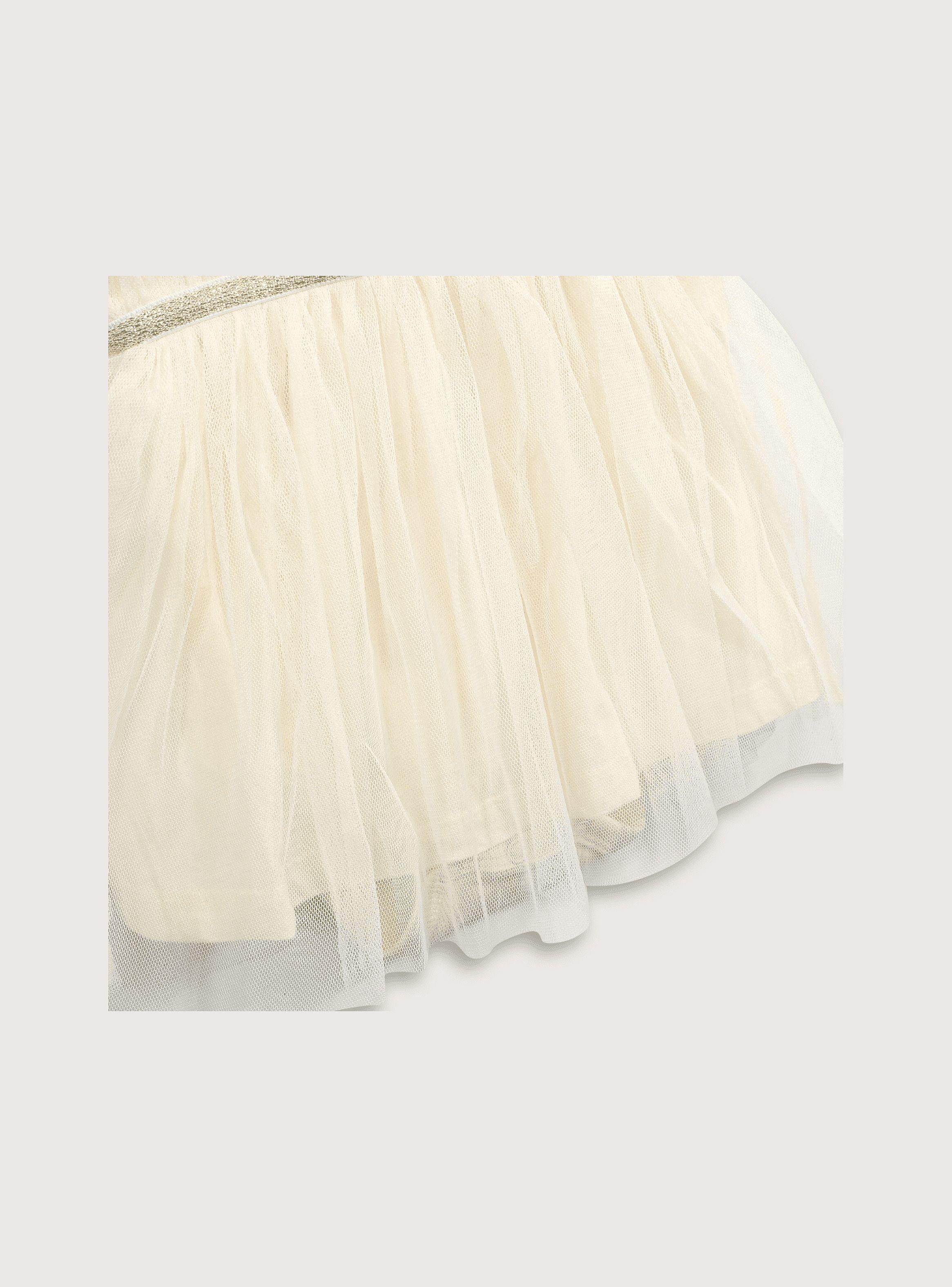 Vestido Niña Blanco 39626 Opaline-3