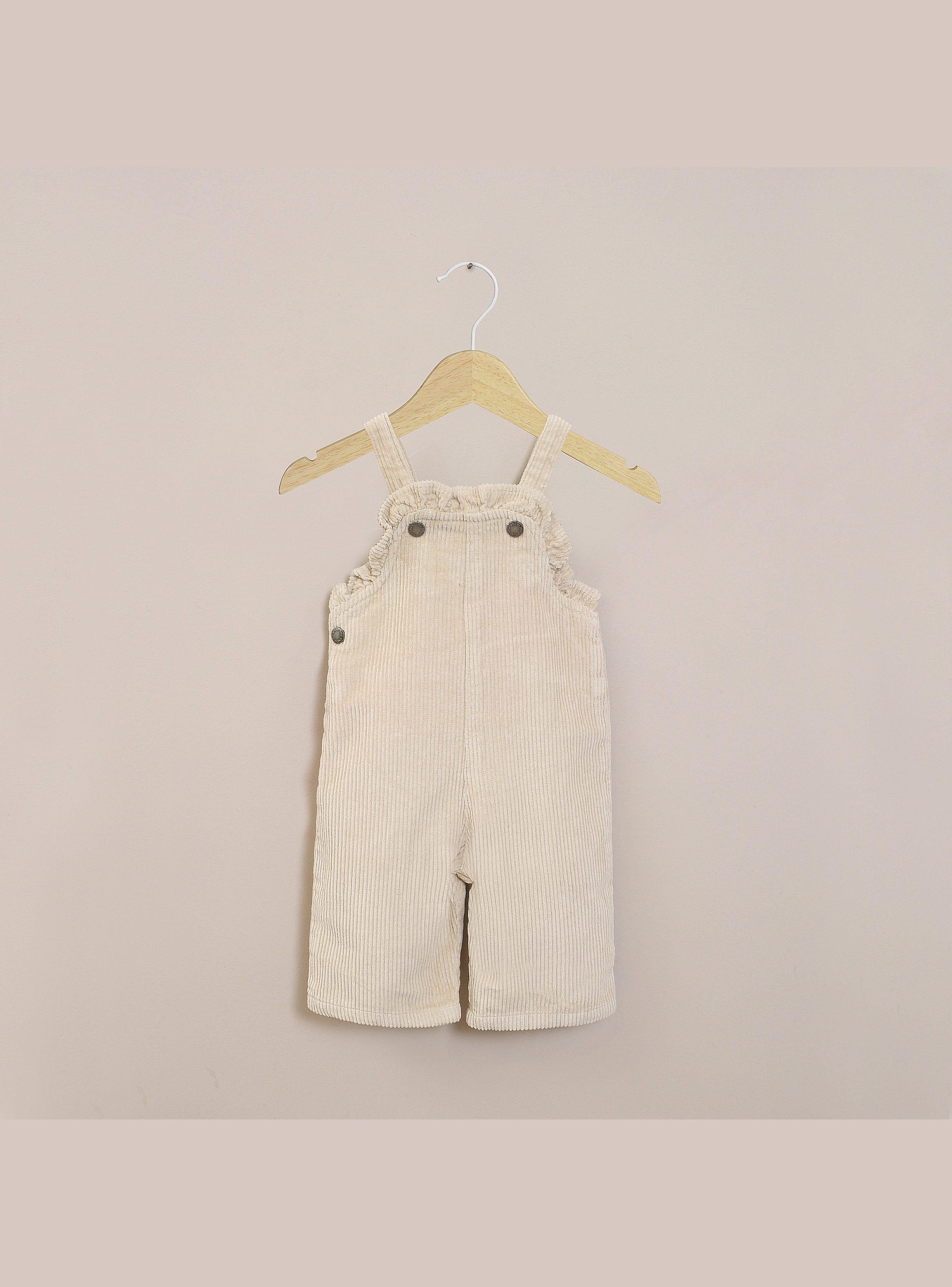 Jardinera Infant Niña Crema-0