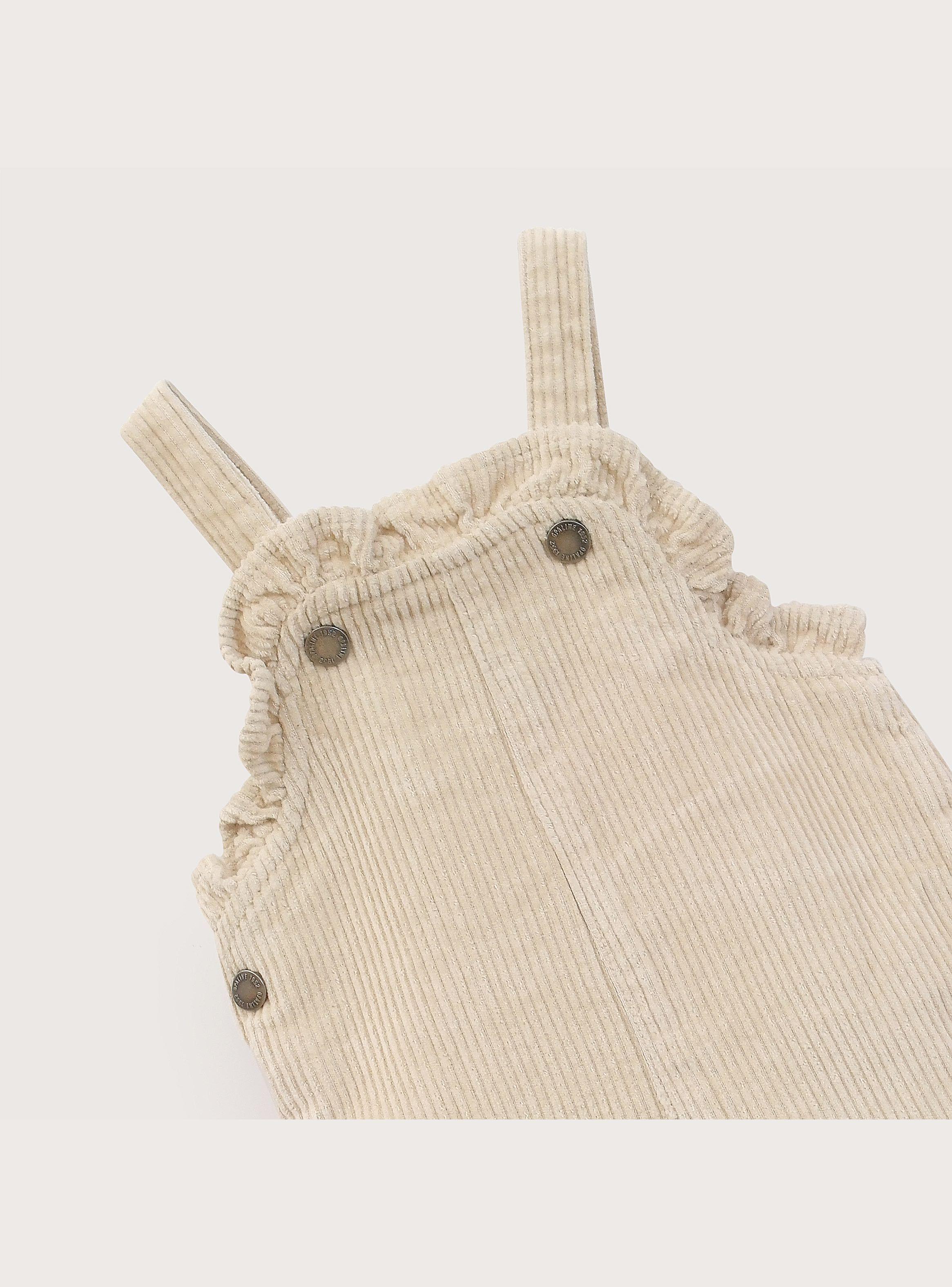 Jardinera Infant Niña Crema-3