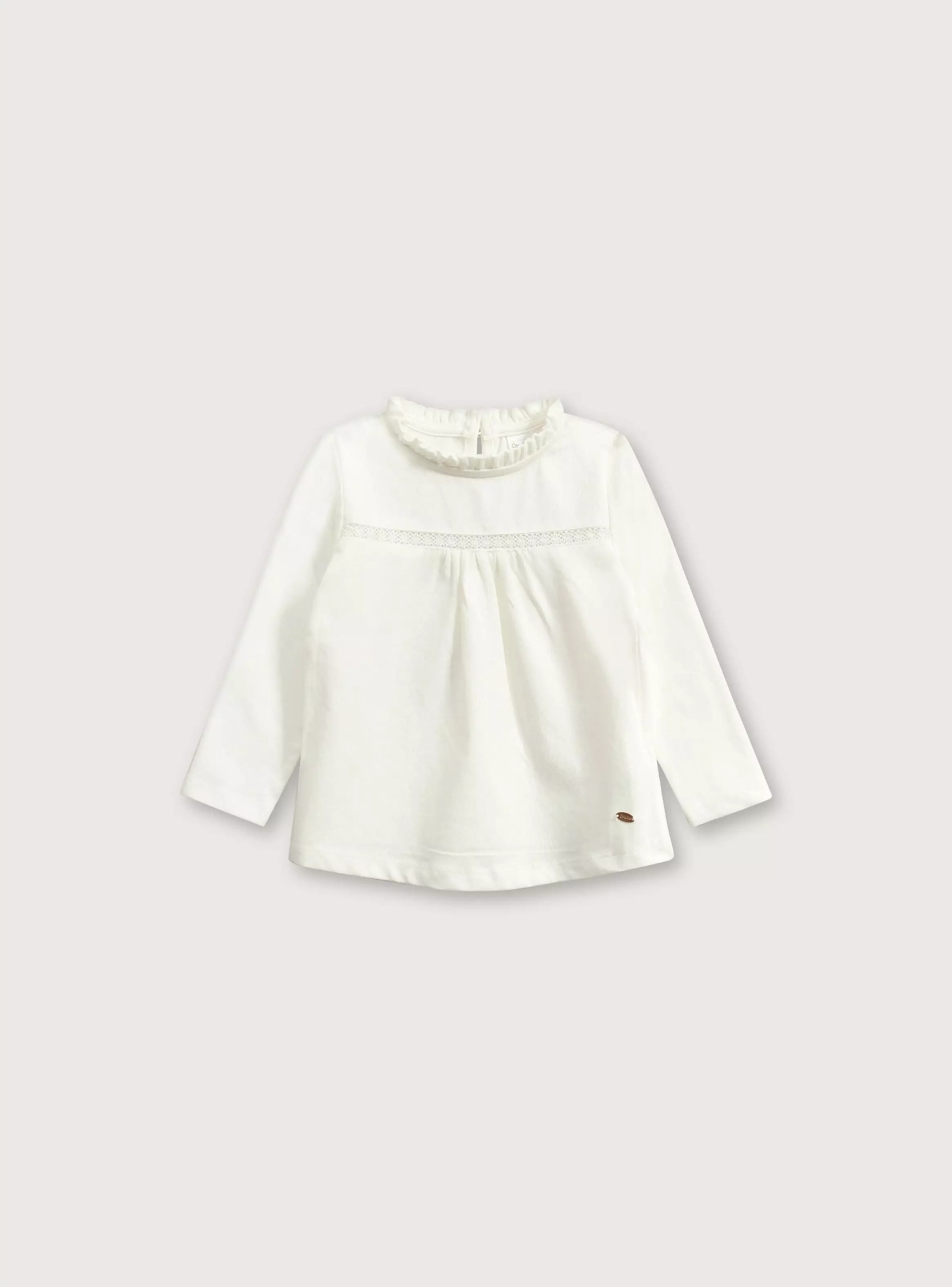 Polera Niña Blanco 38782 OPALINE-0