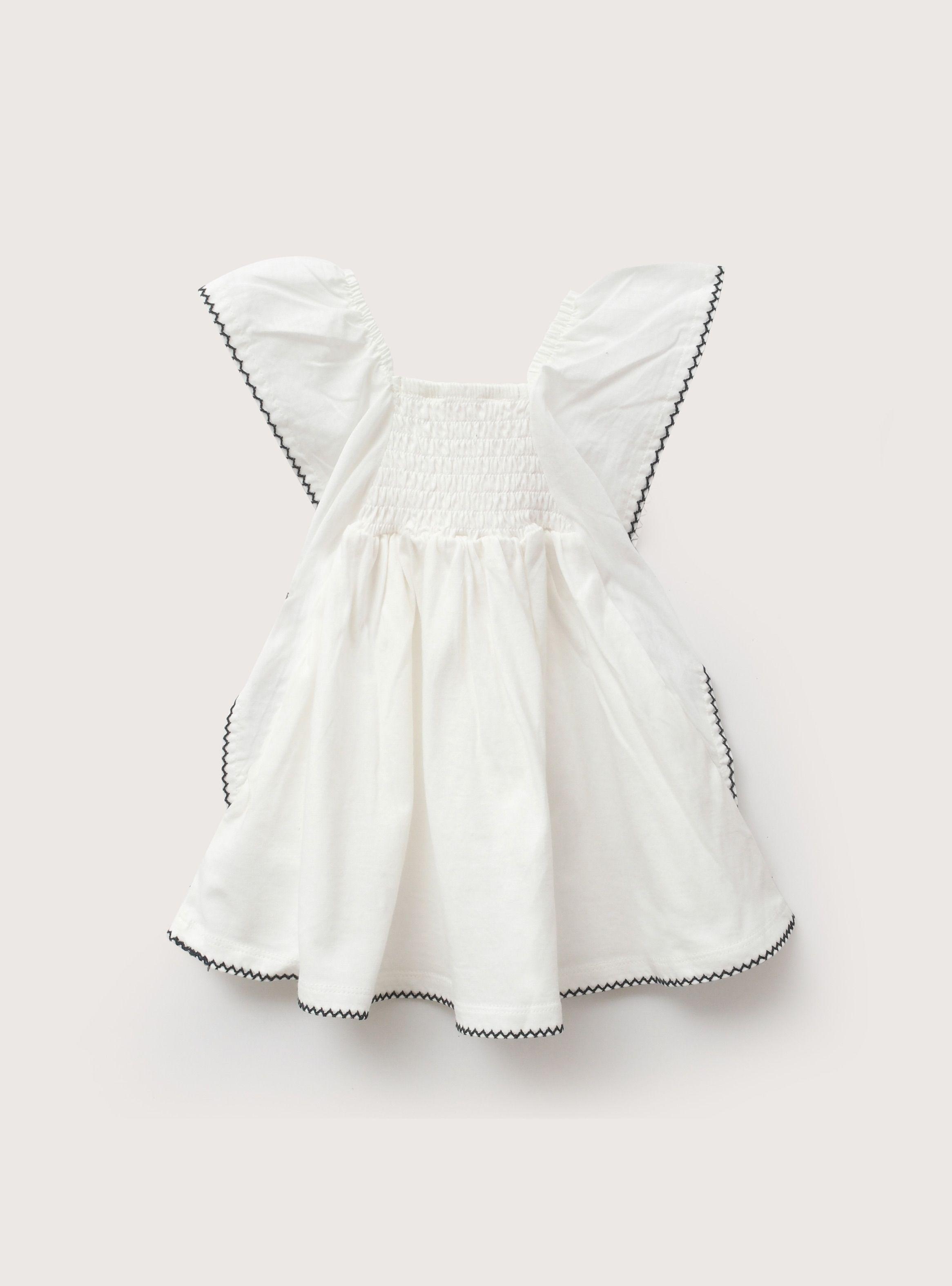 Vestido Panal Blanco Infant Niña-2