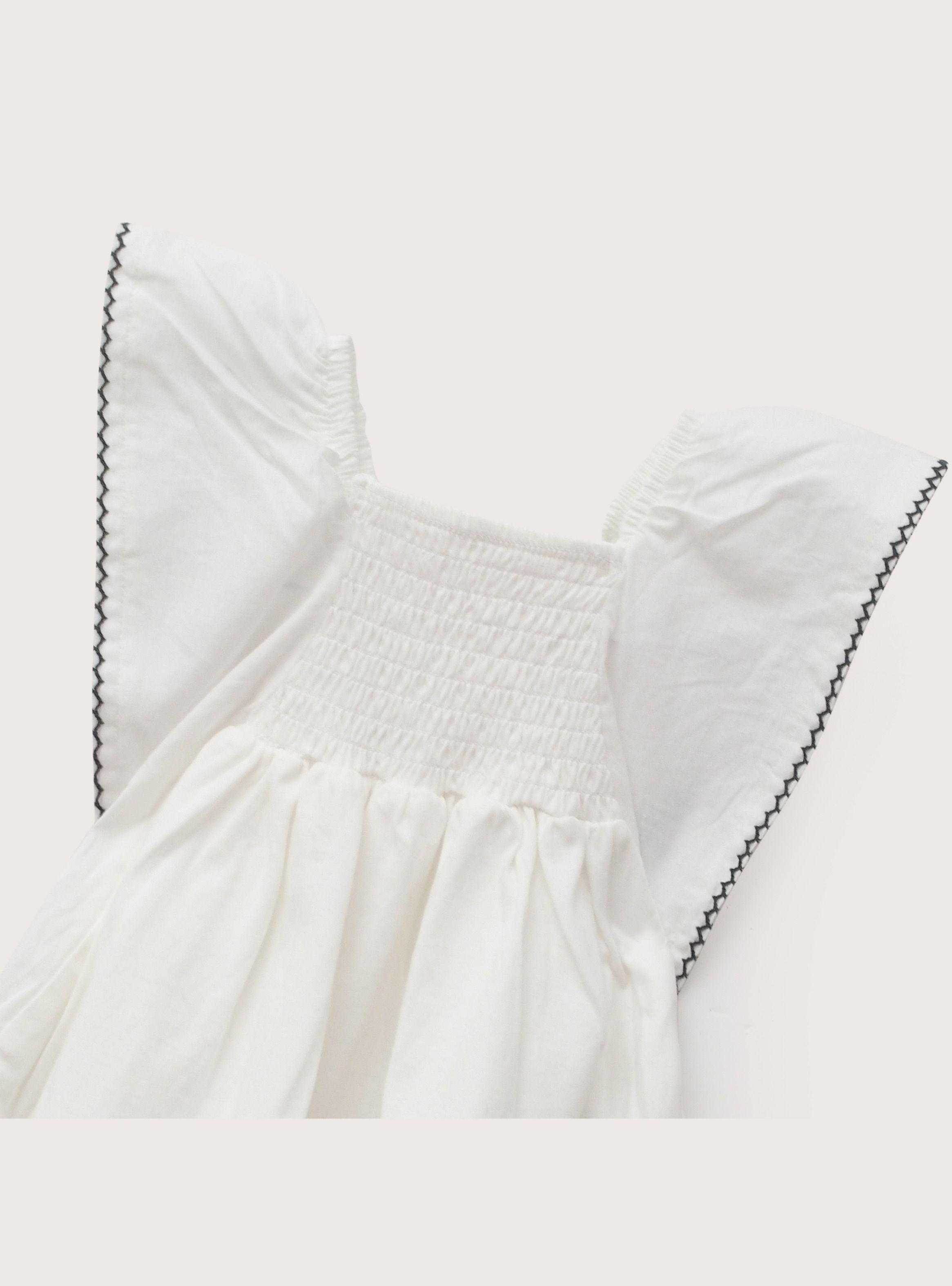 Vestido Panal Blanco Infant Niña-3