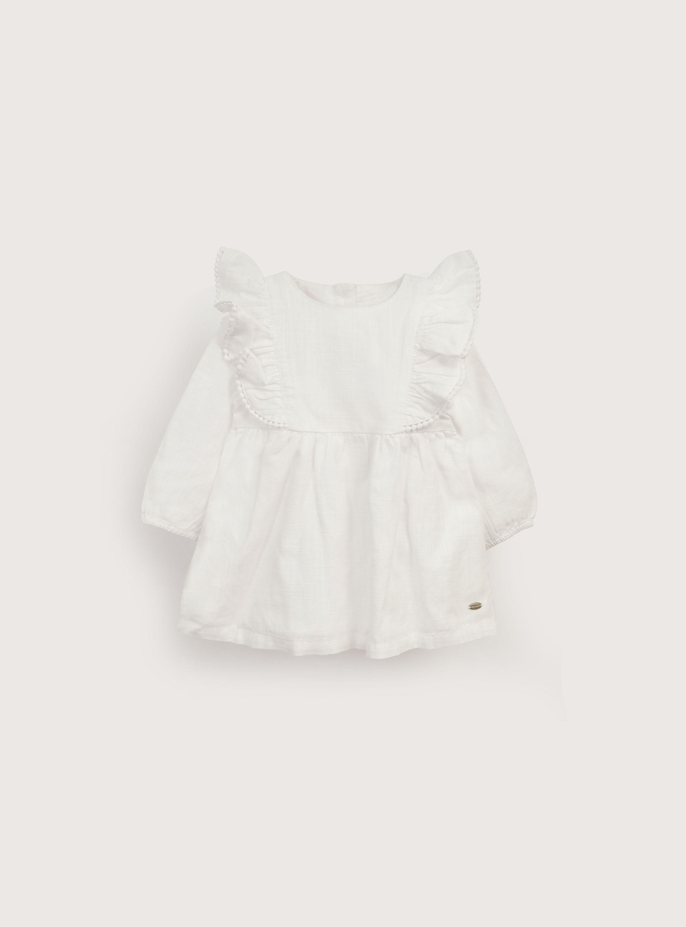 Vestido Niña Blanco 39836 Opaline-0